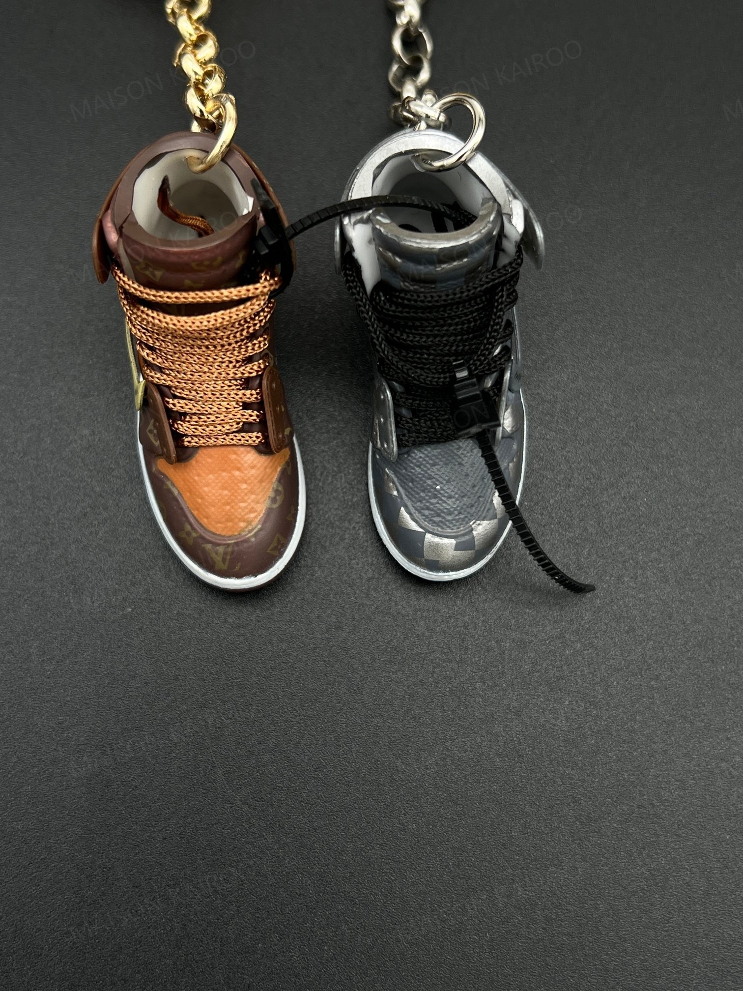 Louis Vuitton LV Mini Shoe Sneaker Bag Charm Keychain - KAIROO