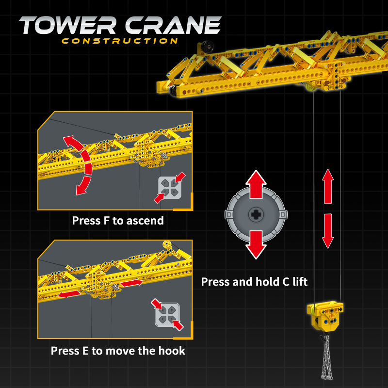 XiaoJiaoDu JD149 - Tower Crane