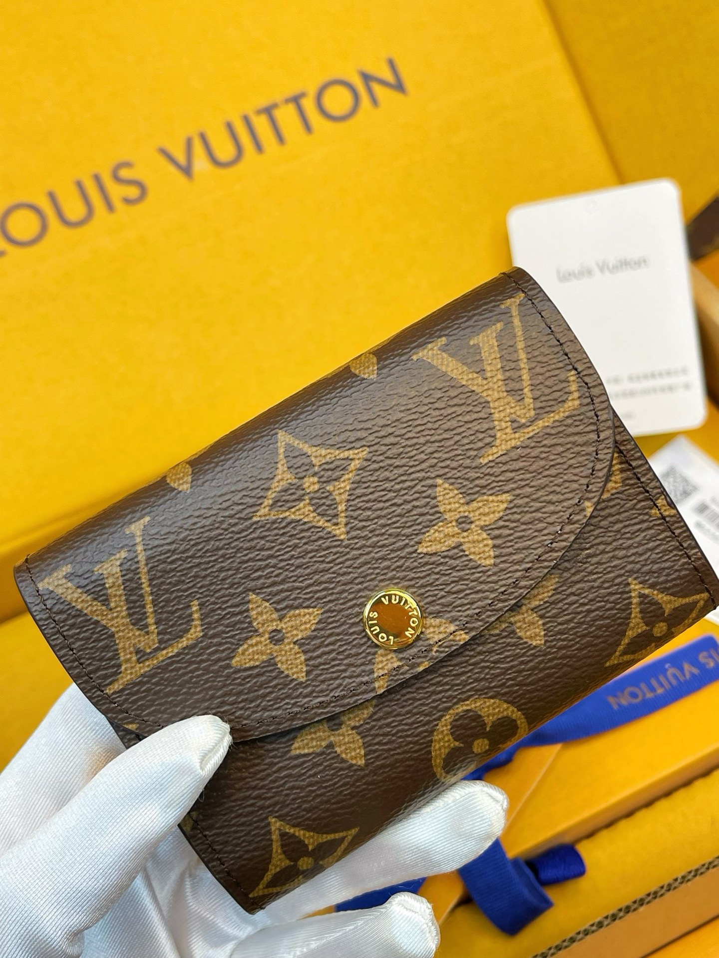 M62361 LV Rosalie Coin Purse Monogram Canvas