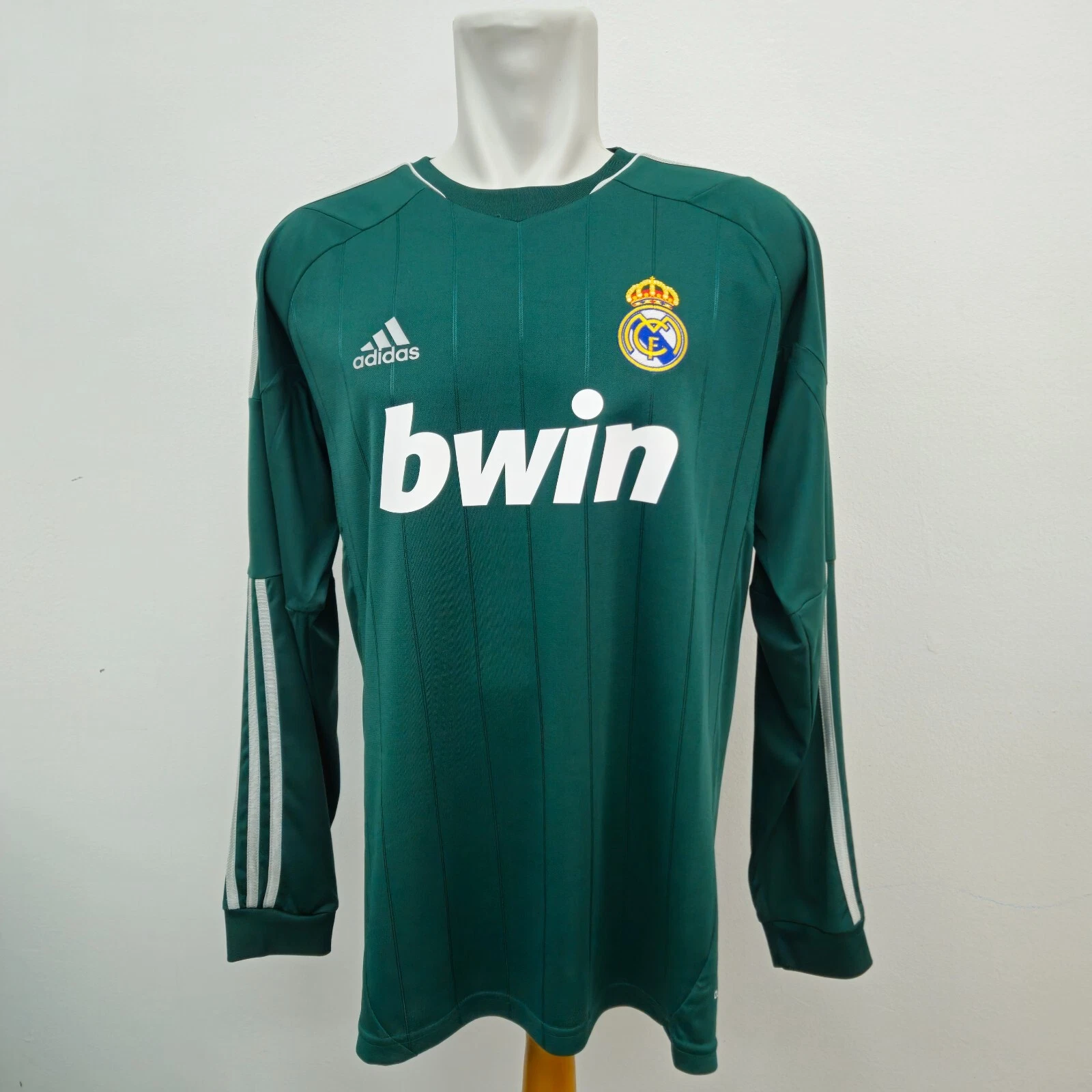 12-13 Real Madrid Third Retro Player  Long-sleeve Jersey