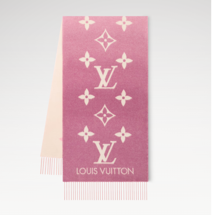 Louis Vuitton LV Reykjavik Gradient Monogram Scarf
