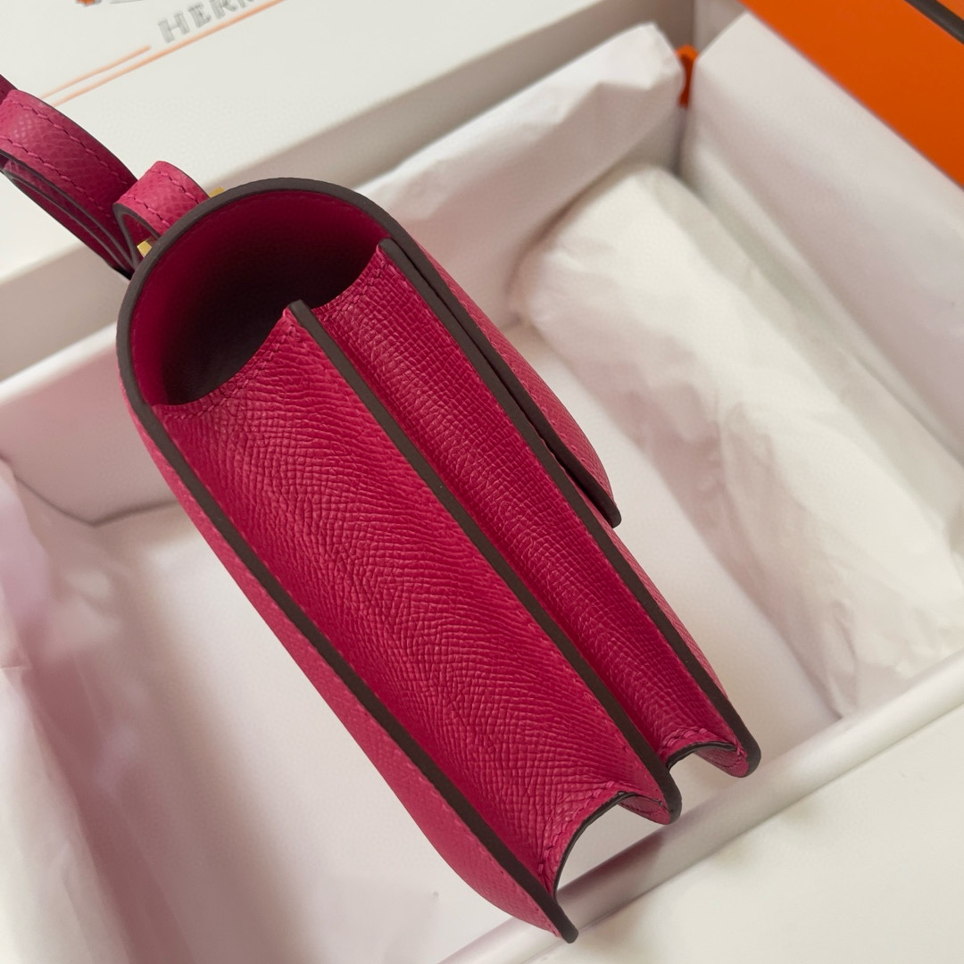 Hermes Rose Extreme Epsom Constance 18