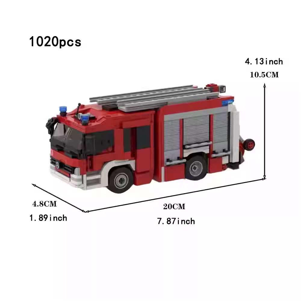 MOC 137461 - Munich Fire Truck