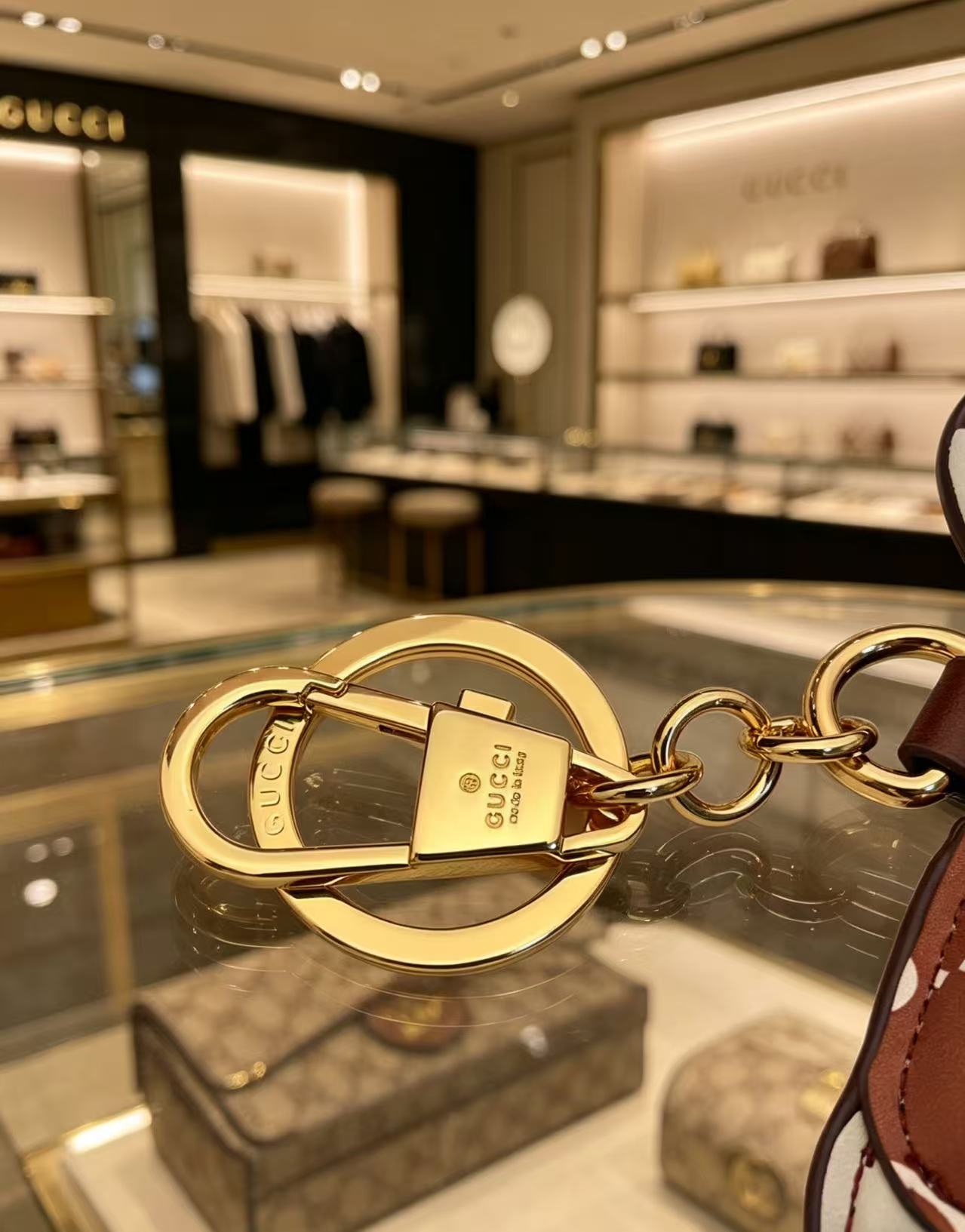 Gucci Bag Charm and Key chain