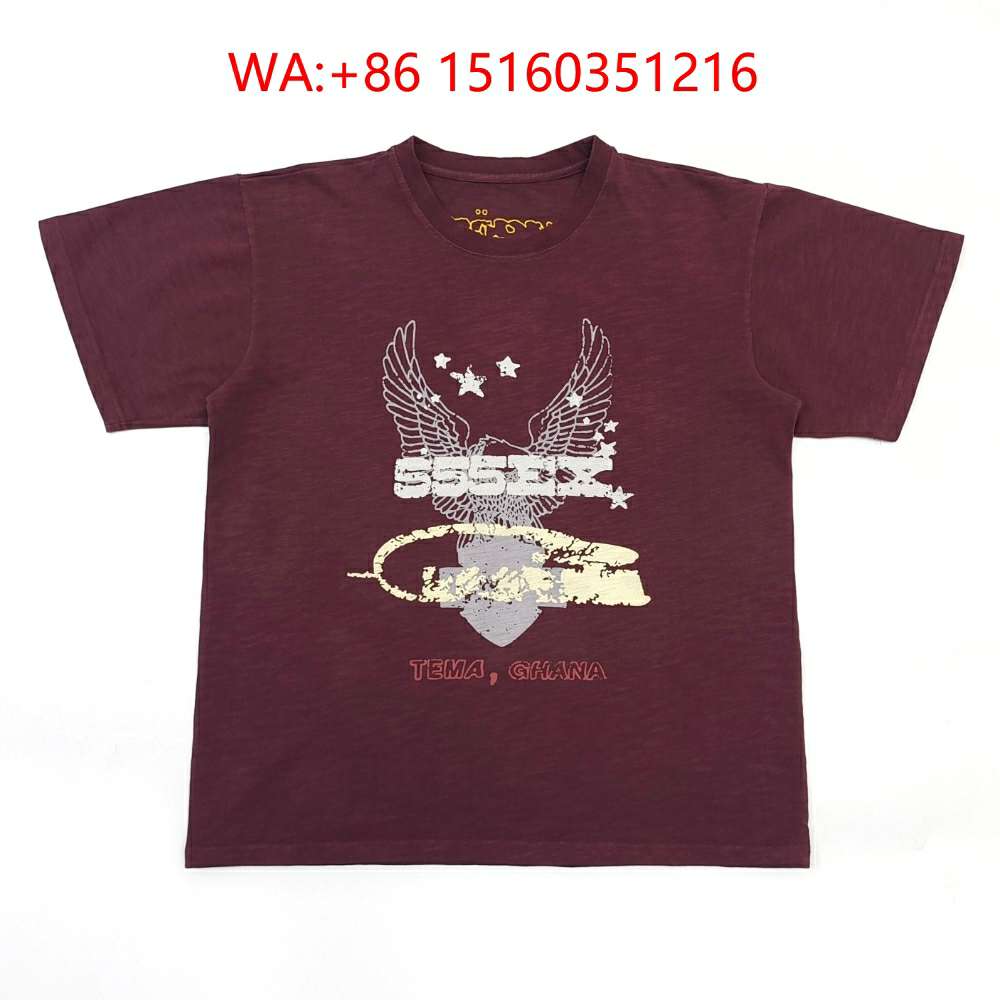 1:1 SP5DER WORLDWIDE T-shirt 01 Collection for men, Streetwear tee