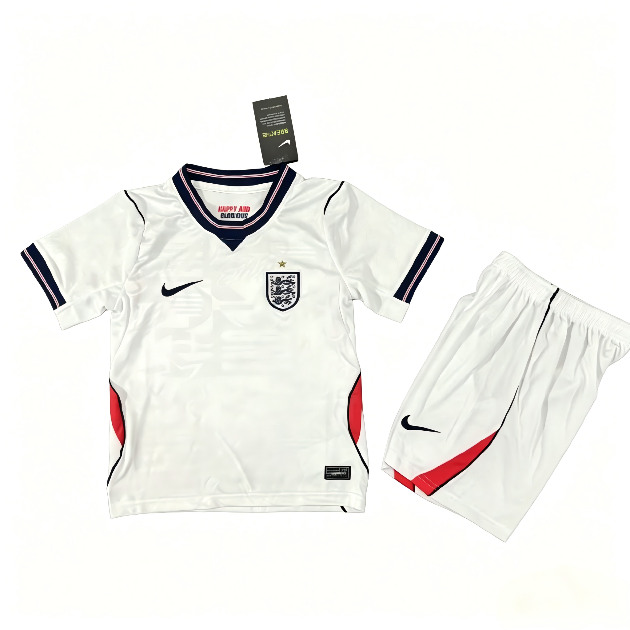 Kids England Home Jersey Suit World Cup 2026