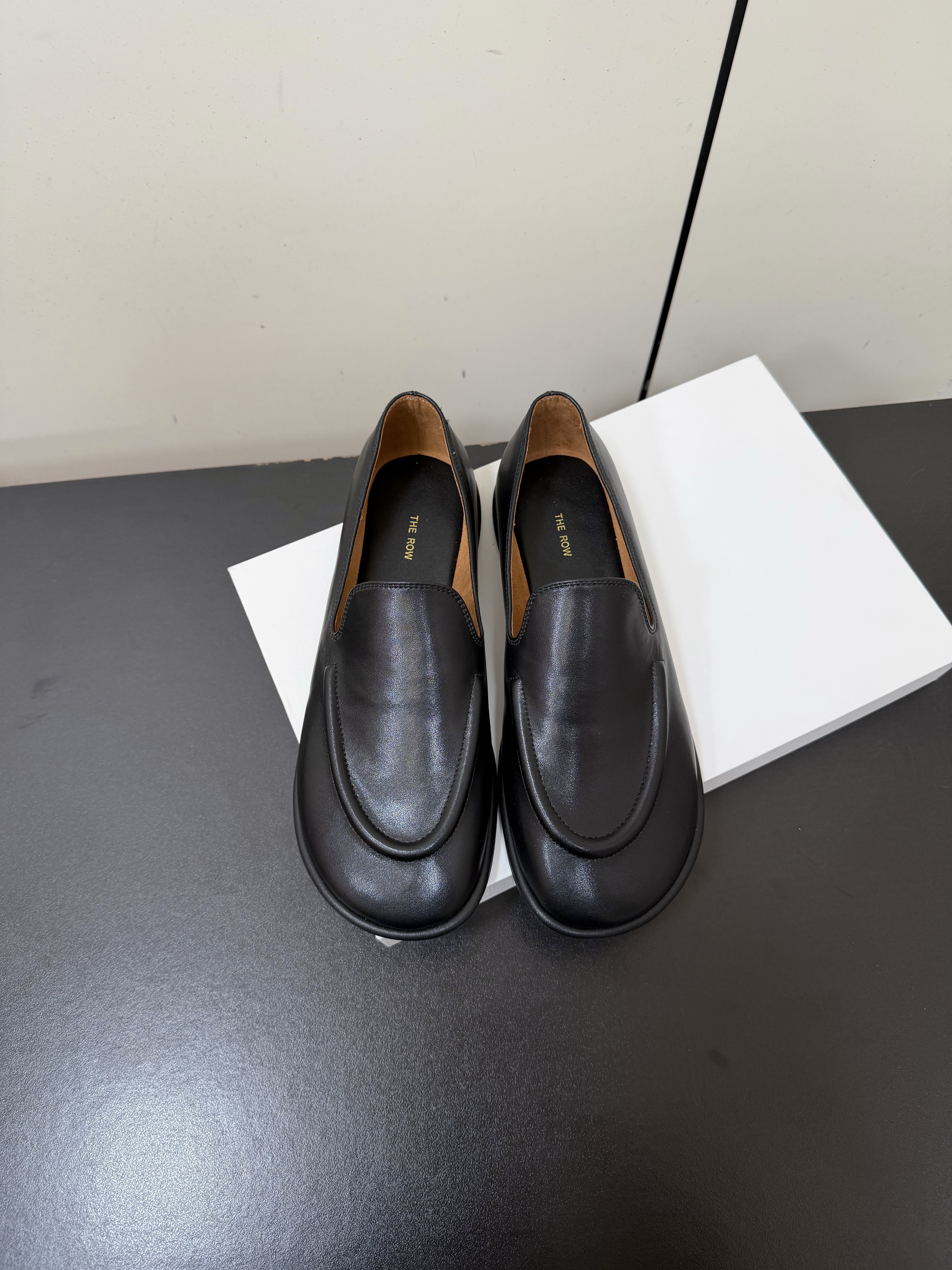 The Row Classic Leather Loafer