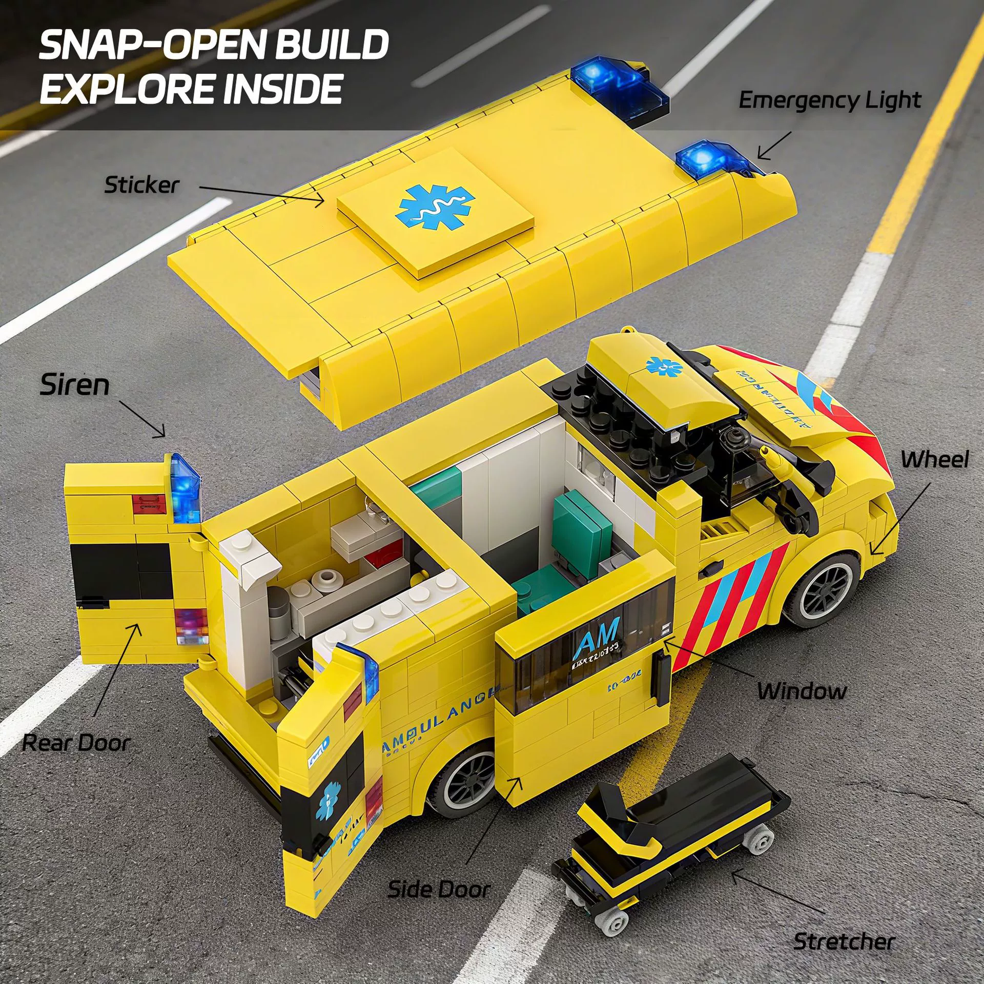 Amazing Block 10004 - European Ambulance