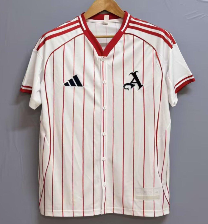 25/26 Arsenal US Pack Baseball White Jersey-