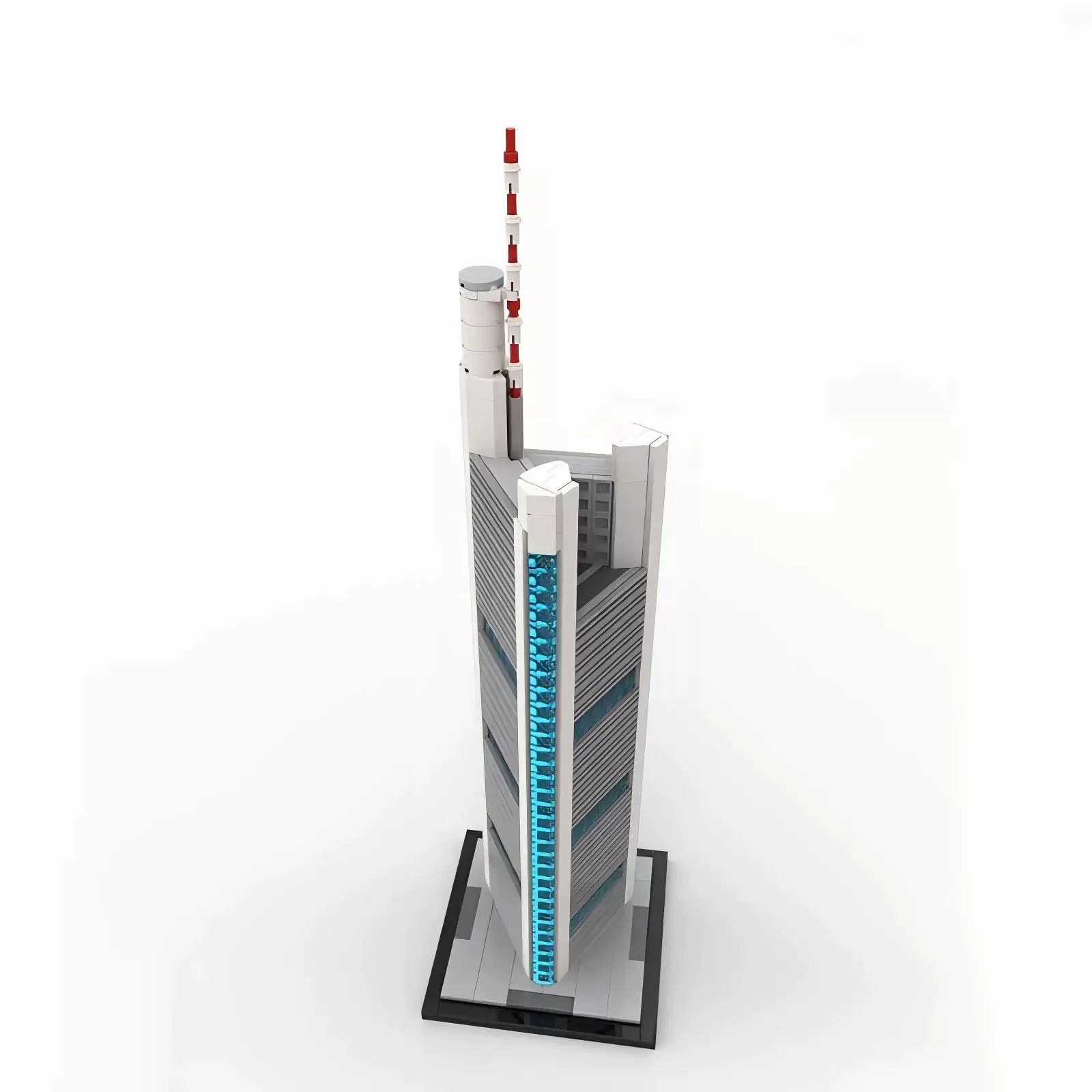 MOC 149003 - Commerzbank Tower 1:800 Scale