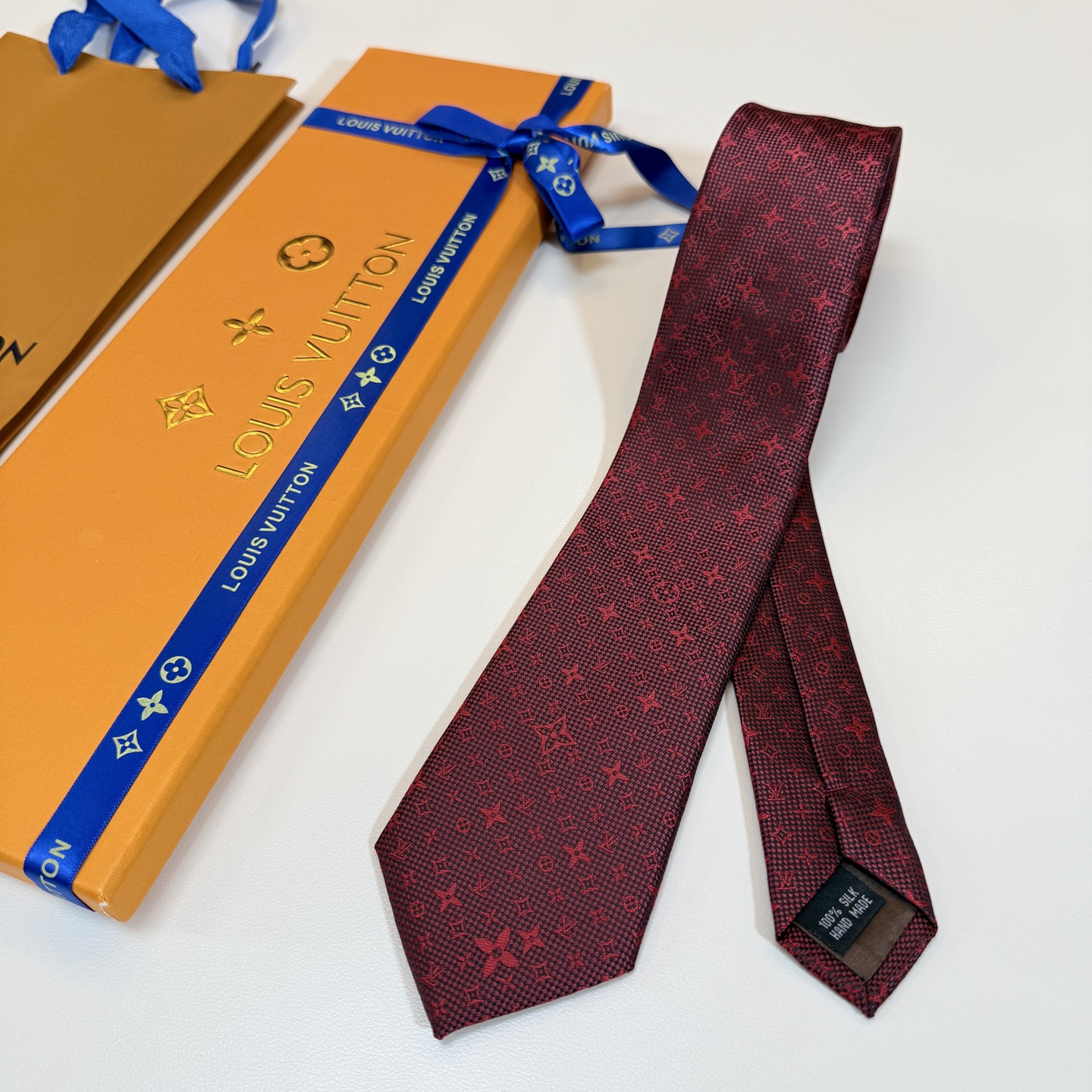 Men's LV Monogram Tie