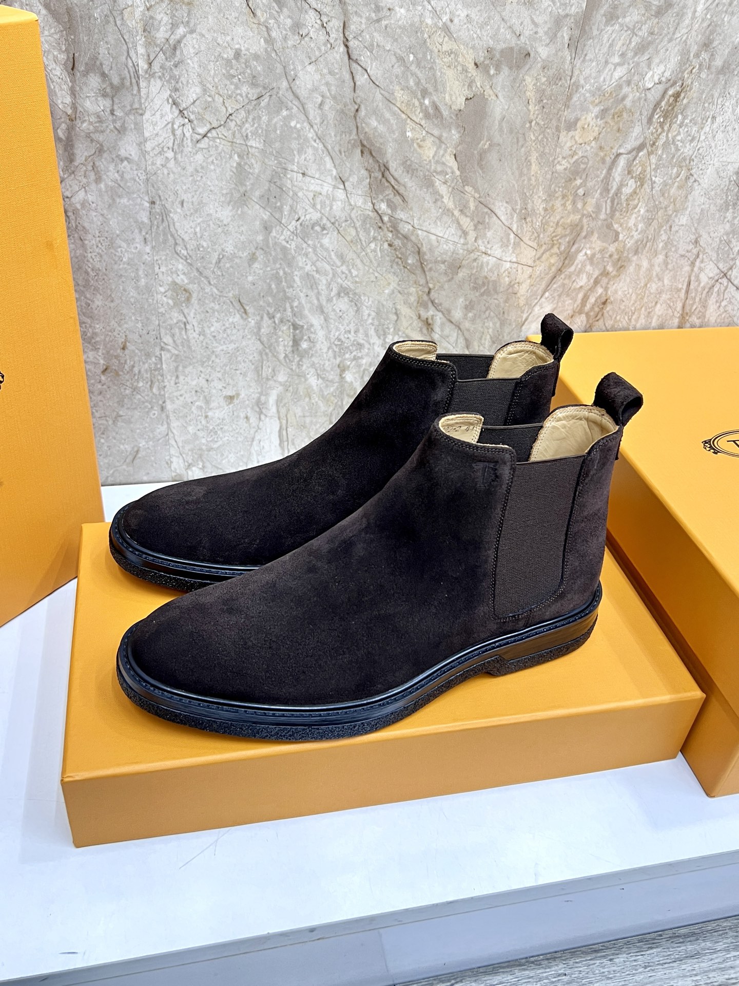 Tod's Men's Suede Anklet Boots