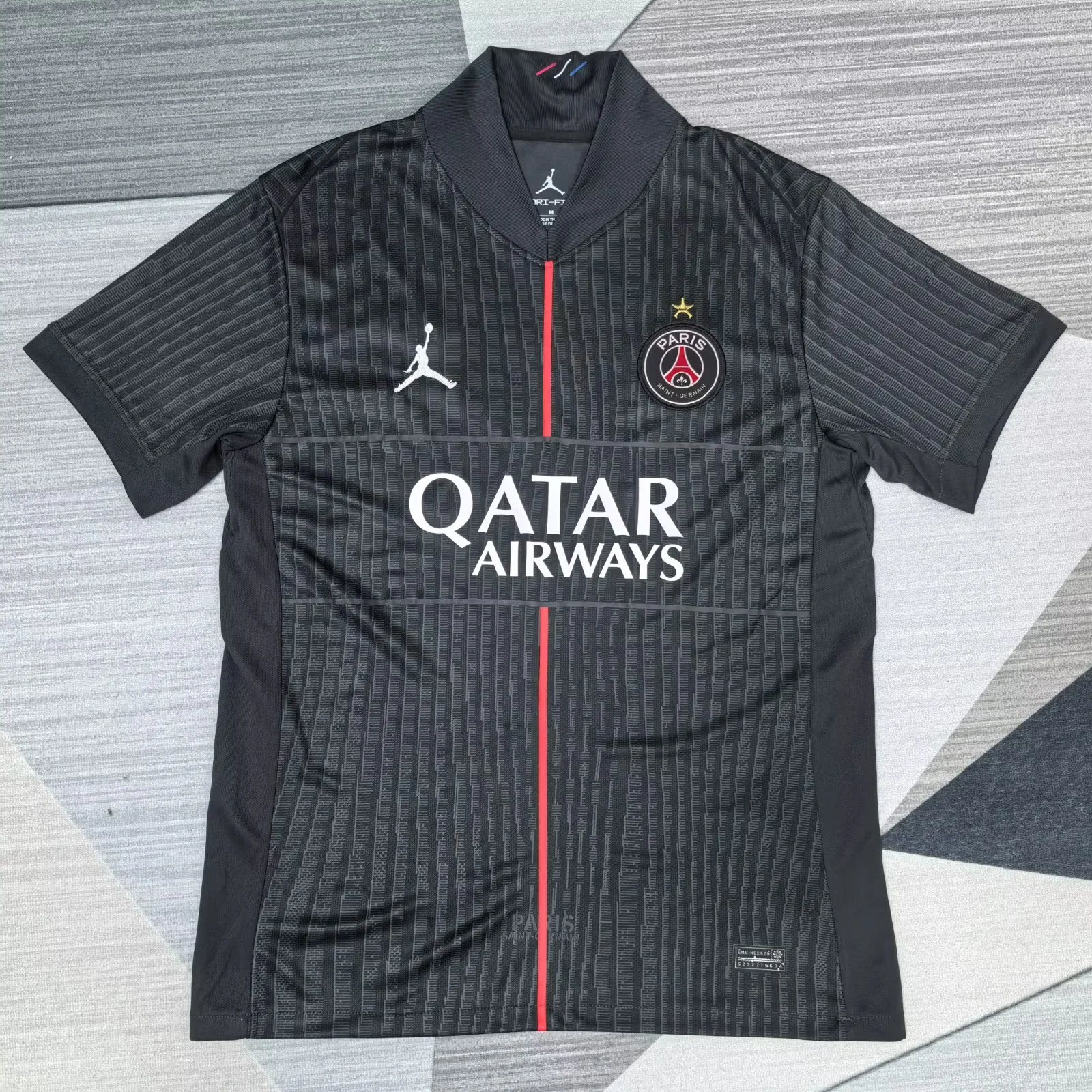 2025-26 Paris third Away  Black Fans Football Shirt 1:1 Thai Quality
