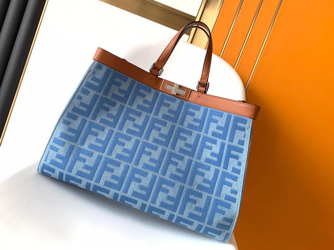 Fendi X-tote Classic monogram handbag