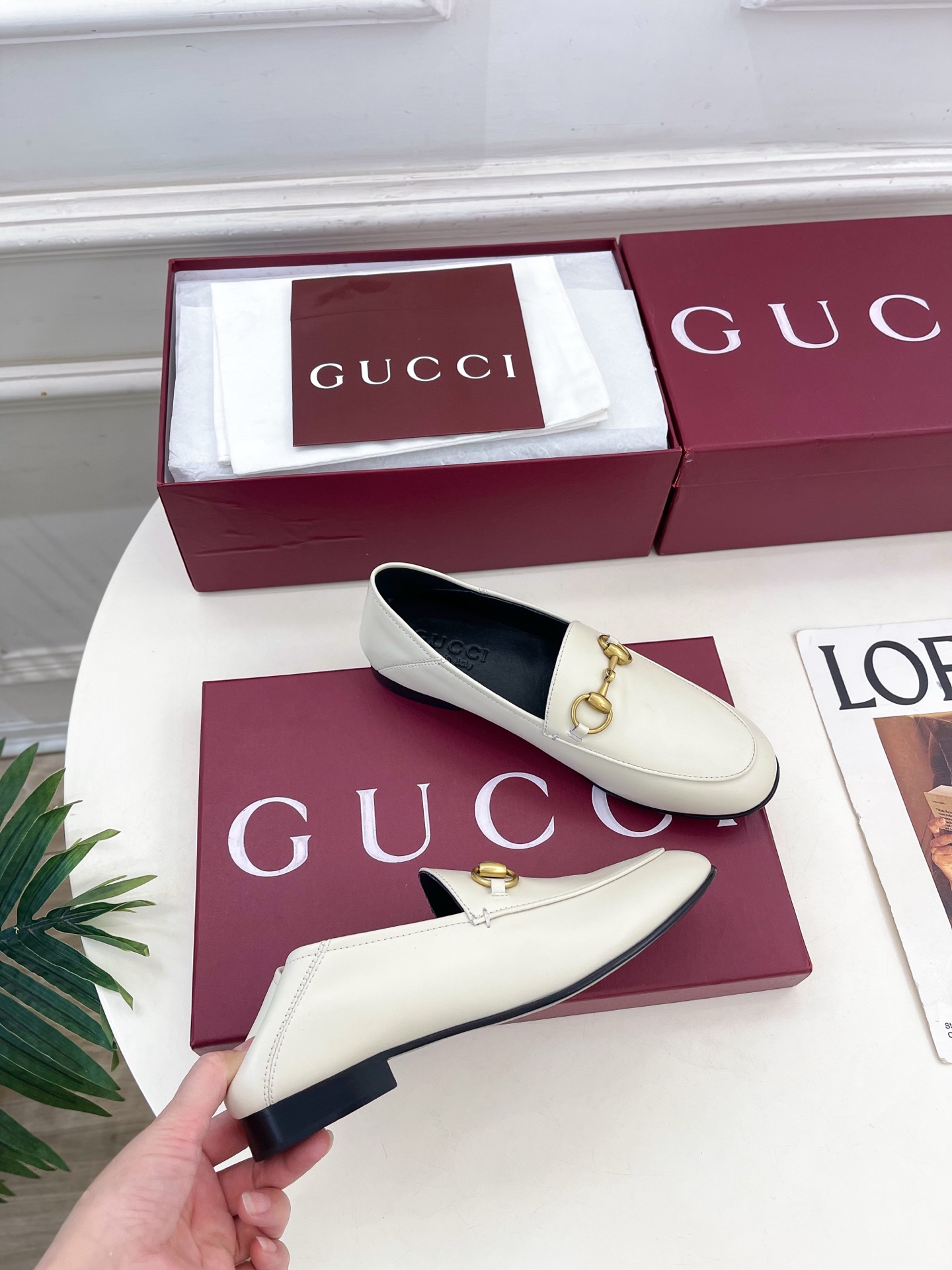 Women's Gucci loafer with Horsebit