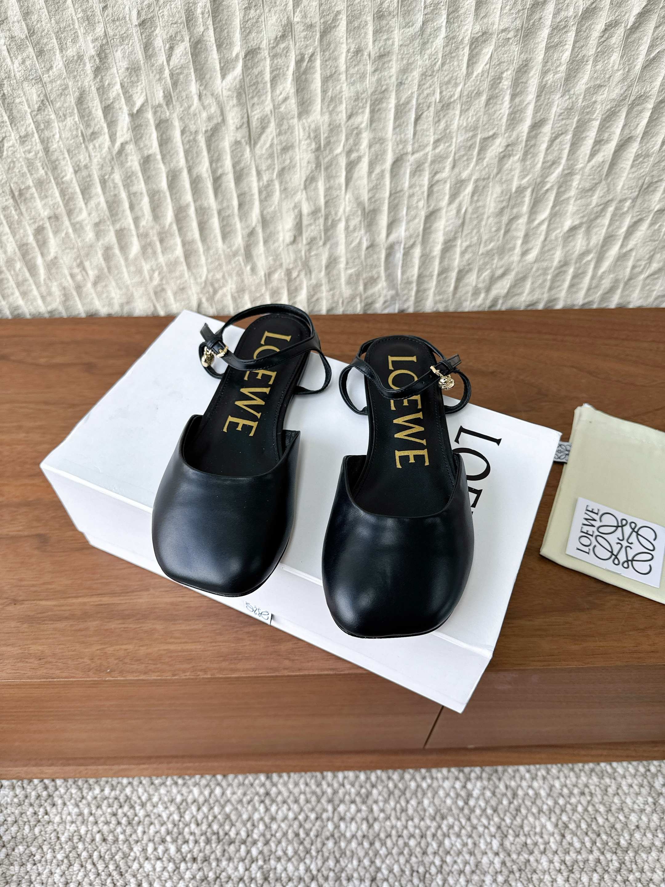 Loewe Toy Flat Ballet Flat in Nappa leather