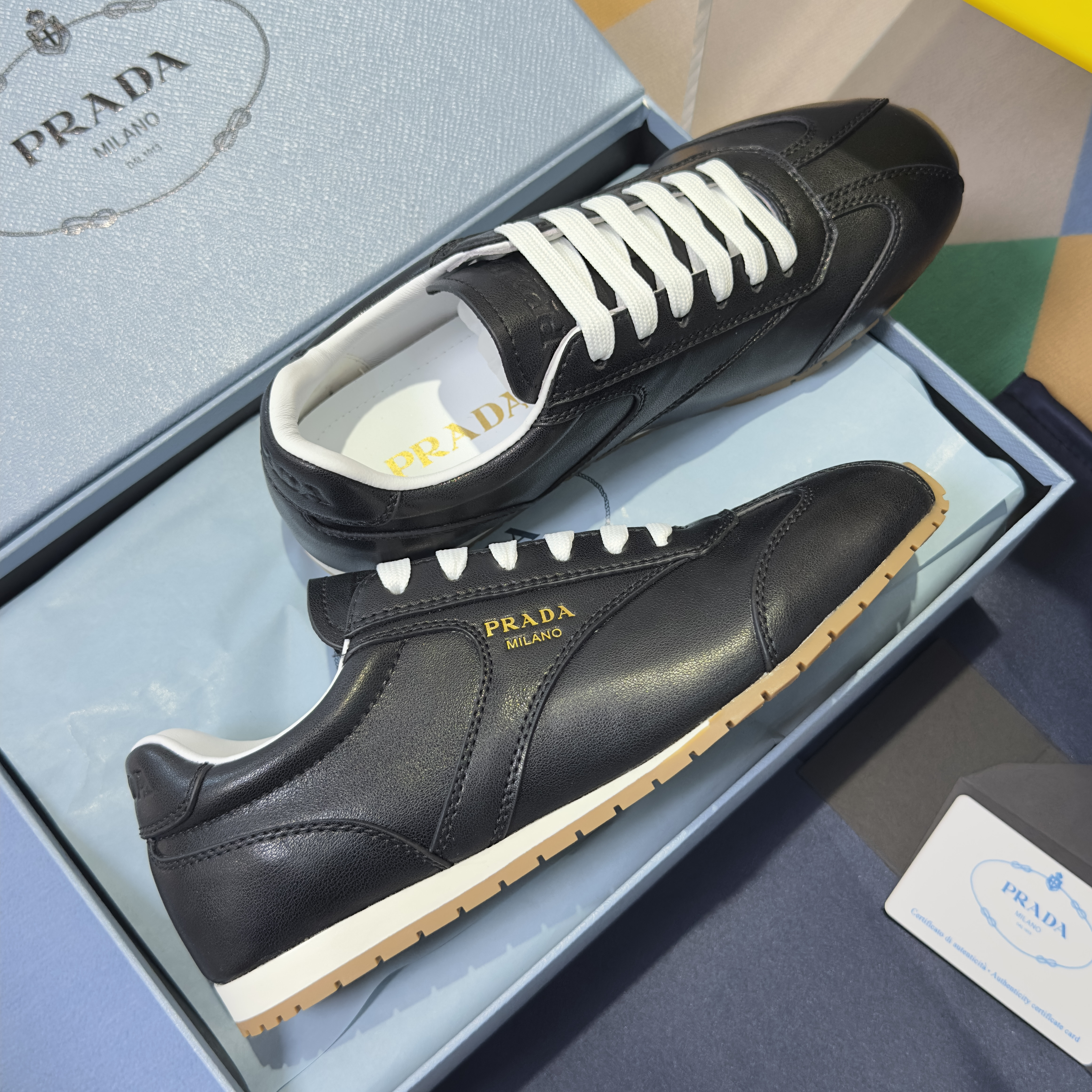 Prada Women's Leather Sneaker