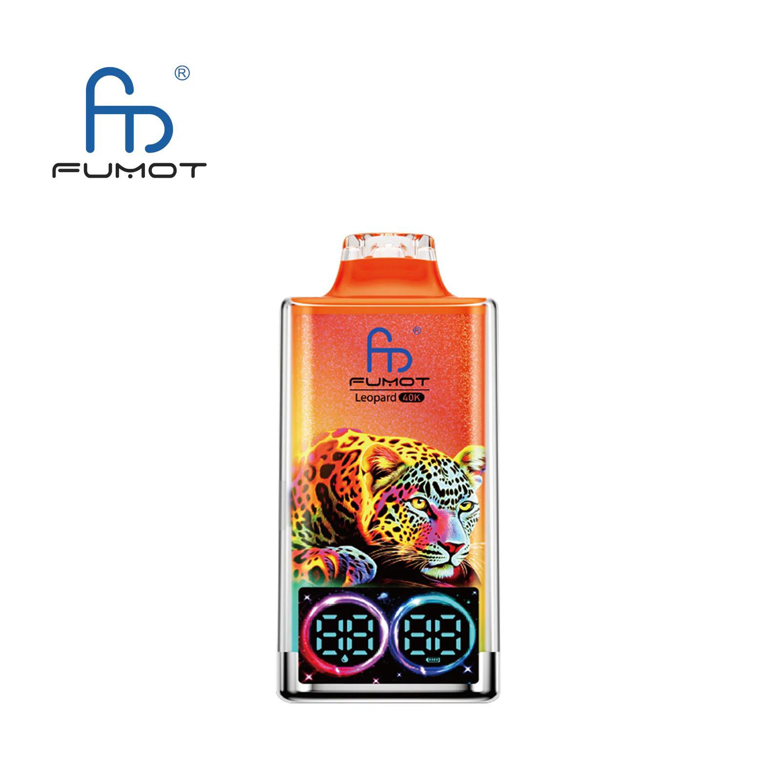FUMOT Leopard 40K EU Edition Disposable Vape – Cherry Ice - Vaba Vape-Shop