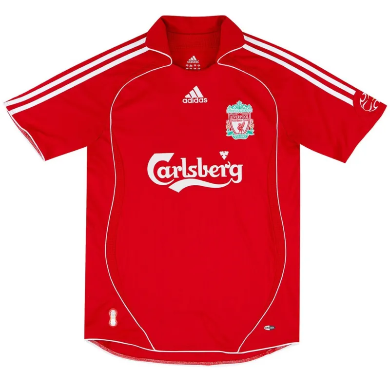 06-07 Liverpool Retro Jersey Home