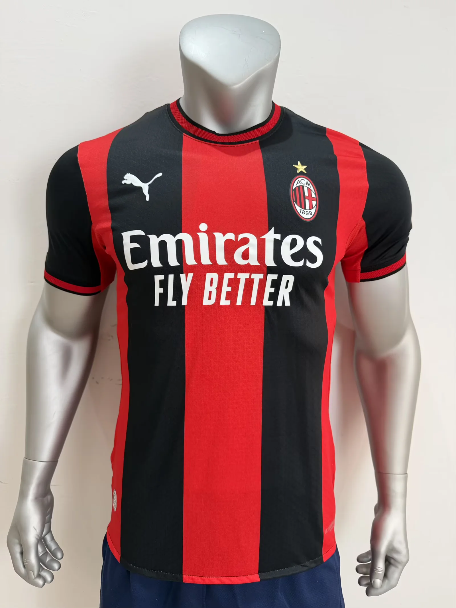 2026/2027 Player Version AC Milan Home Red  Football Shirt 1:1 Thai Quality