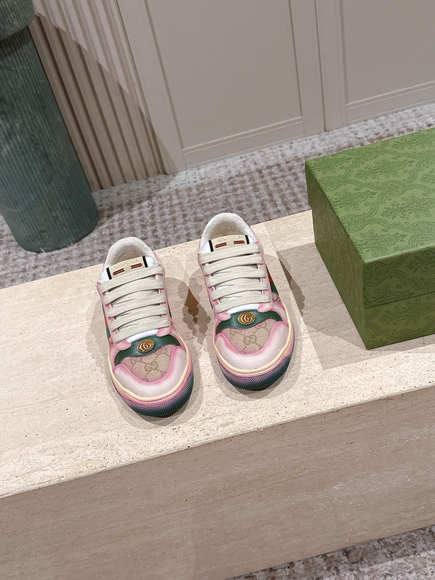Women's serigraphy Screener Sneaker