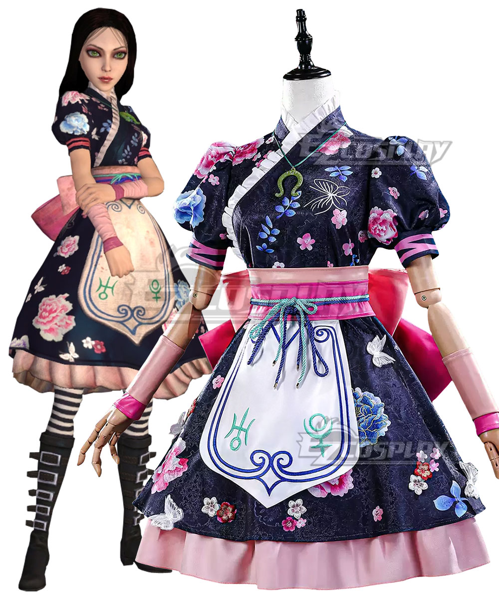 Alice Madness Returns Alice Silk Maiden Cosplay Costume