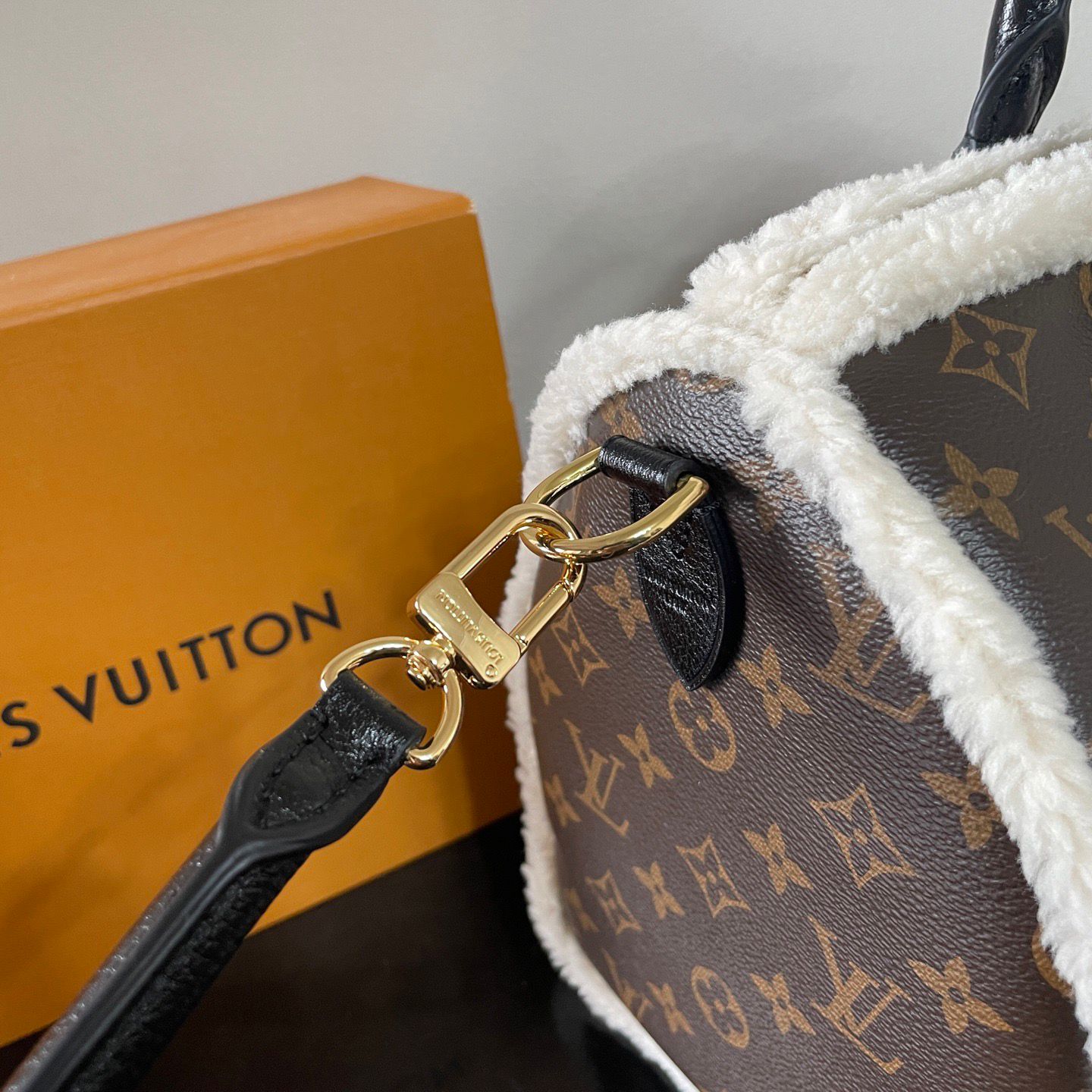 Louis Vuitton LV SPEEDY SOFT 30 TEDDY Handbag