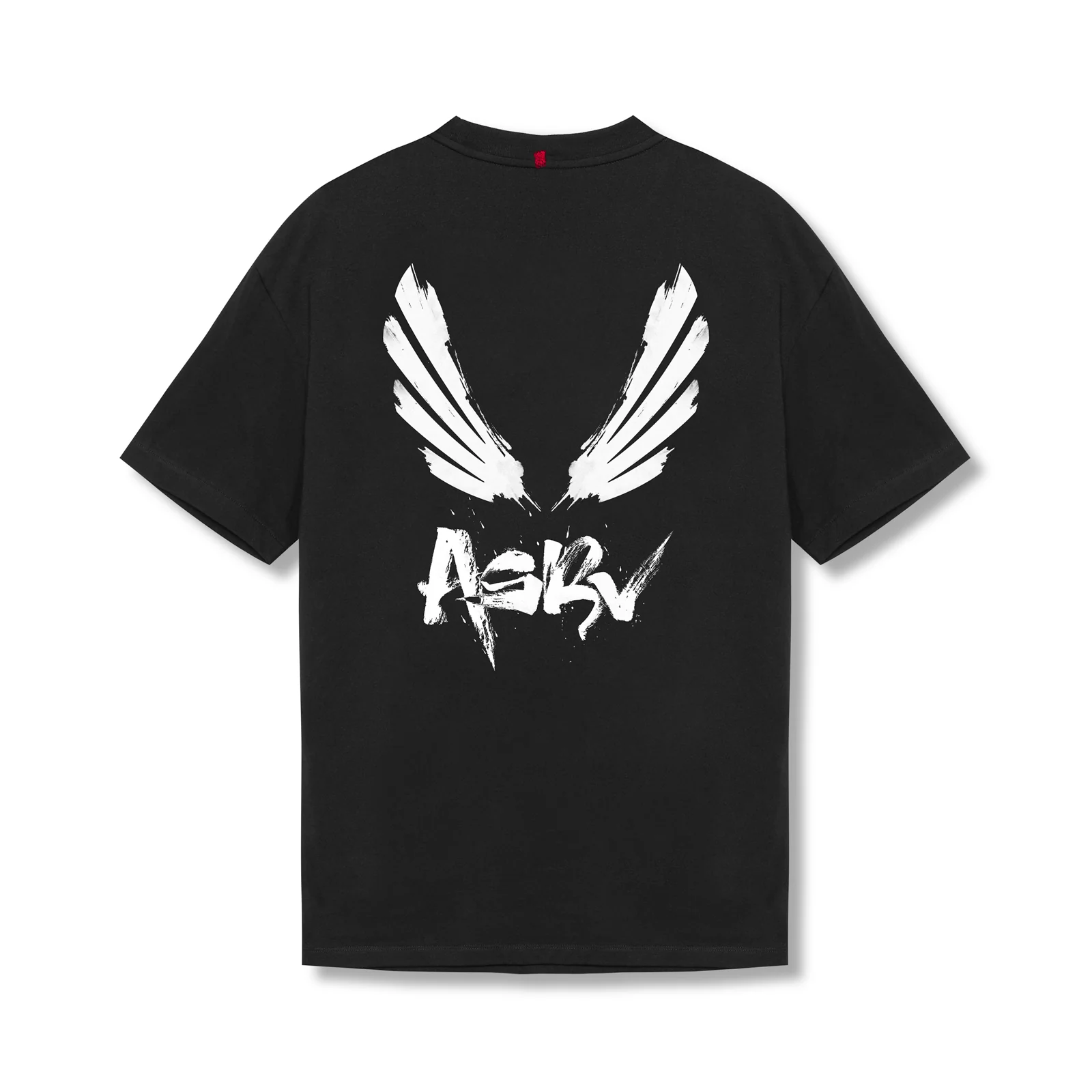 0797. Tech Essential Relaxed Tee - Black 