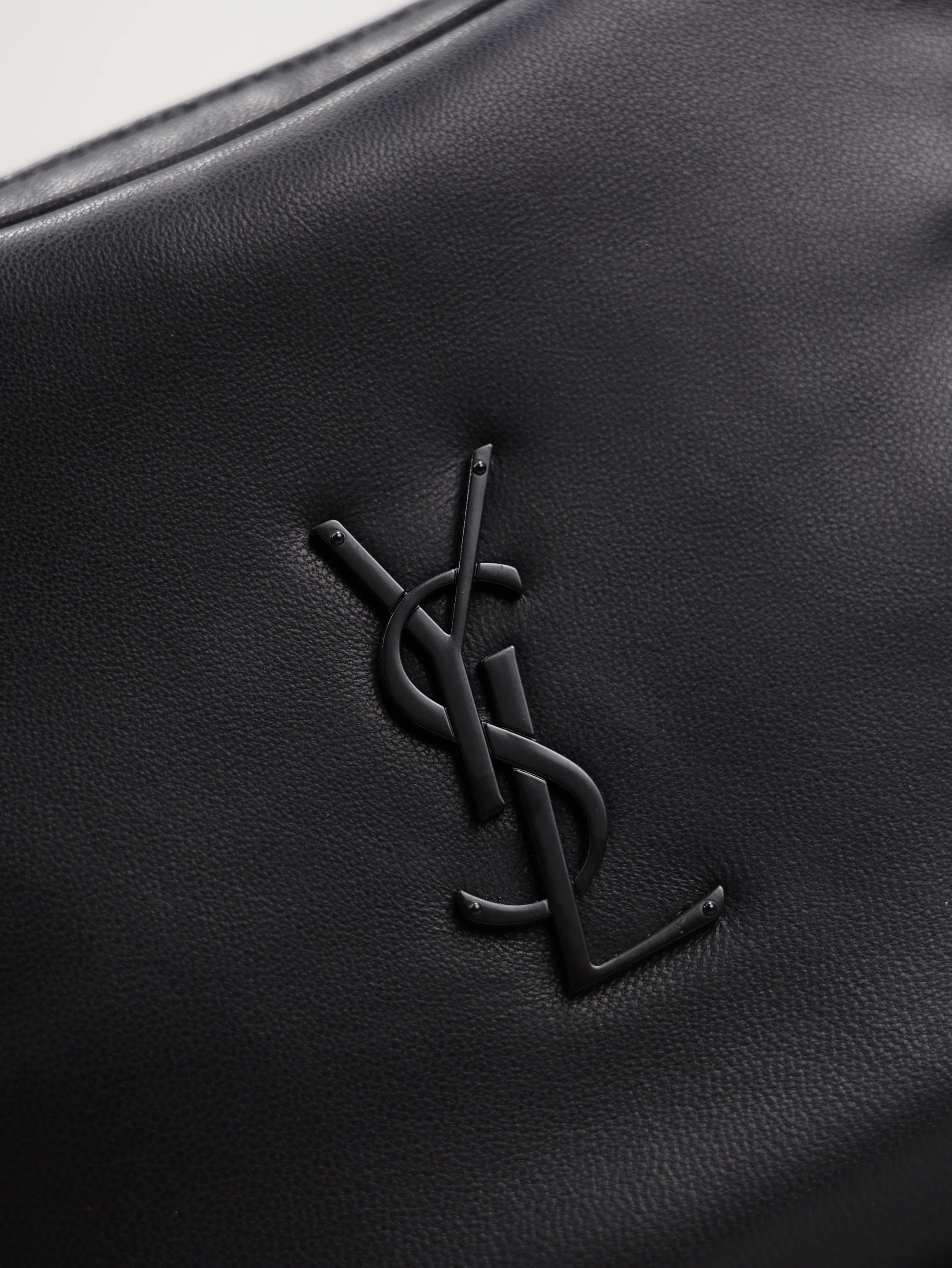 Saint Laurent YSL Niki Camera Bag 19.5cm Black Lamskin HW