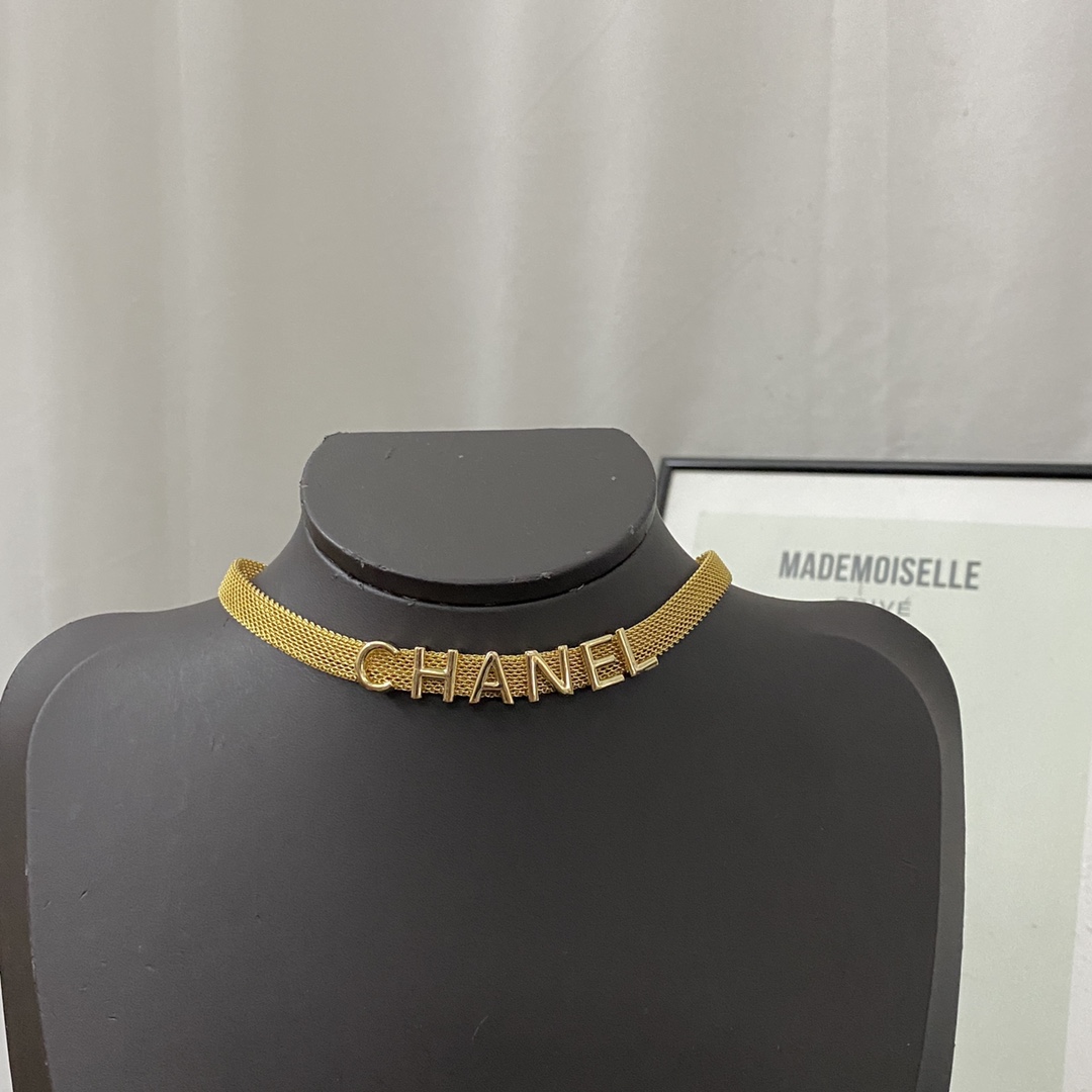 Chanel Gold Choker
