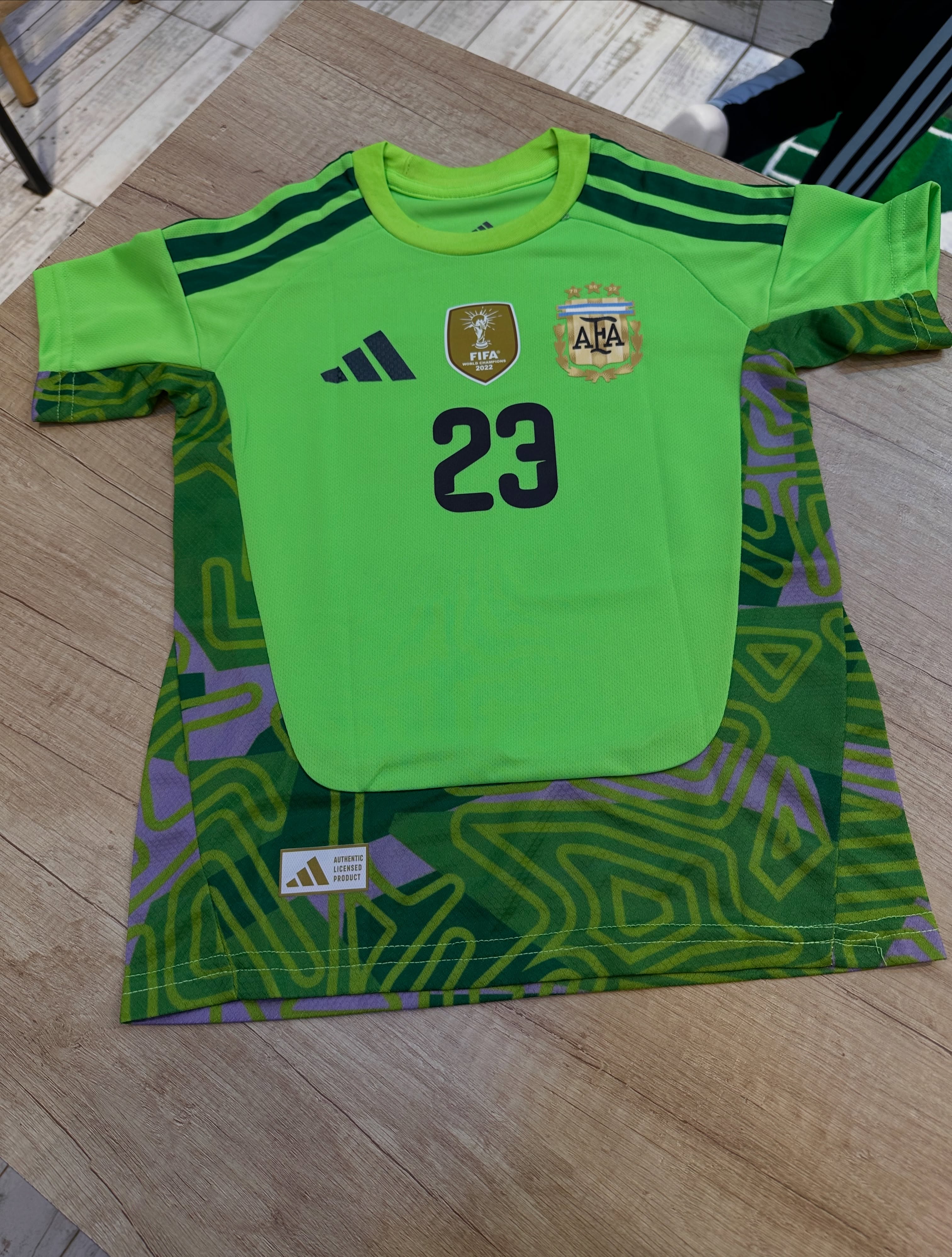 2026 World Cup Argentina Goalkeeper S-4XL - musan