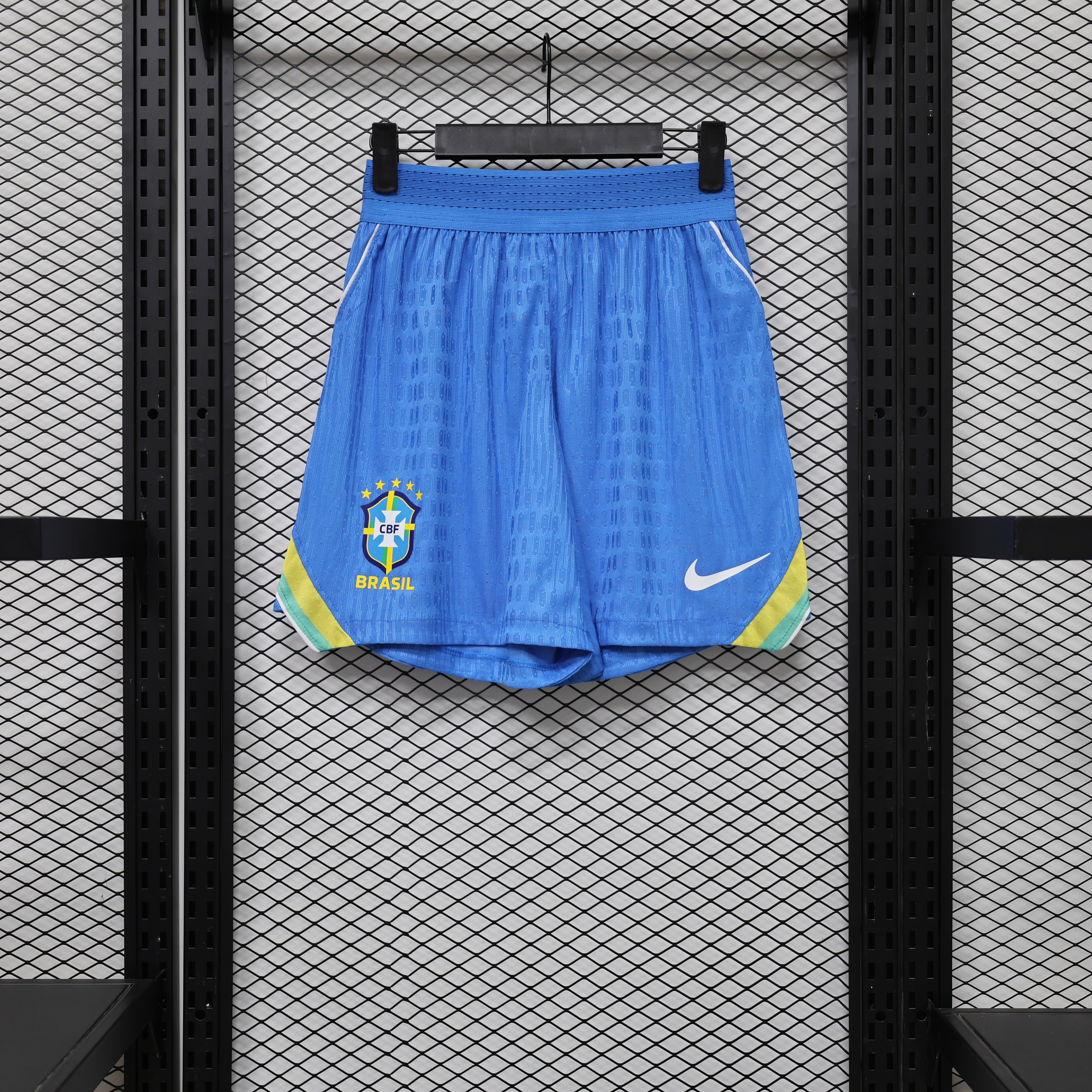 Brazil Home Soccer Shorts Player Version 2026