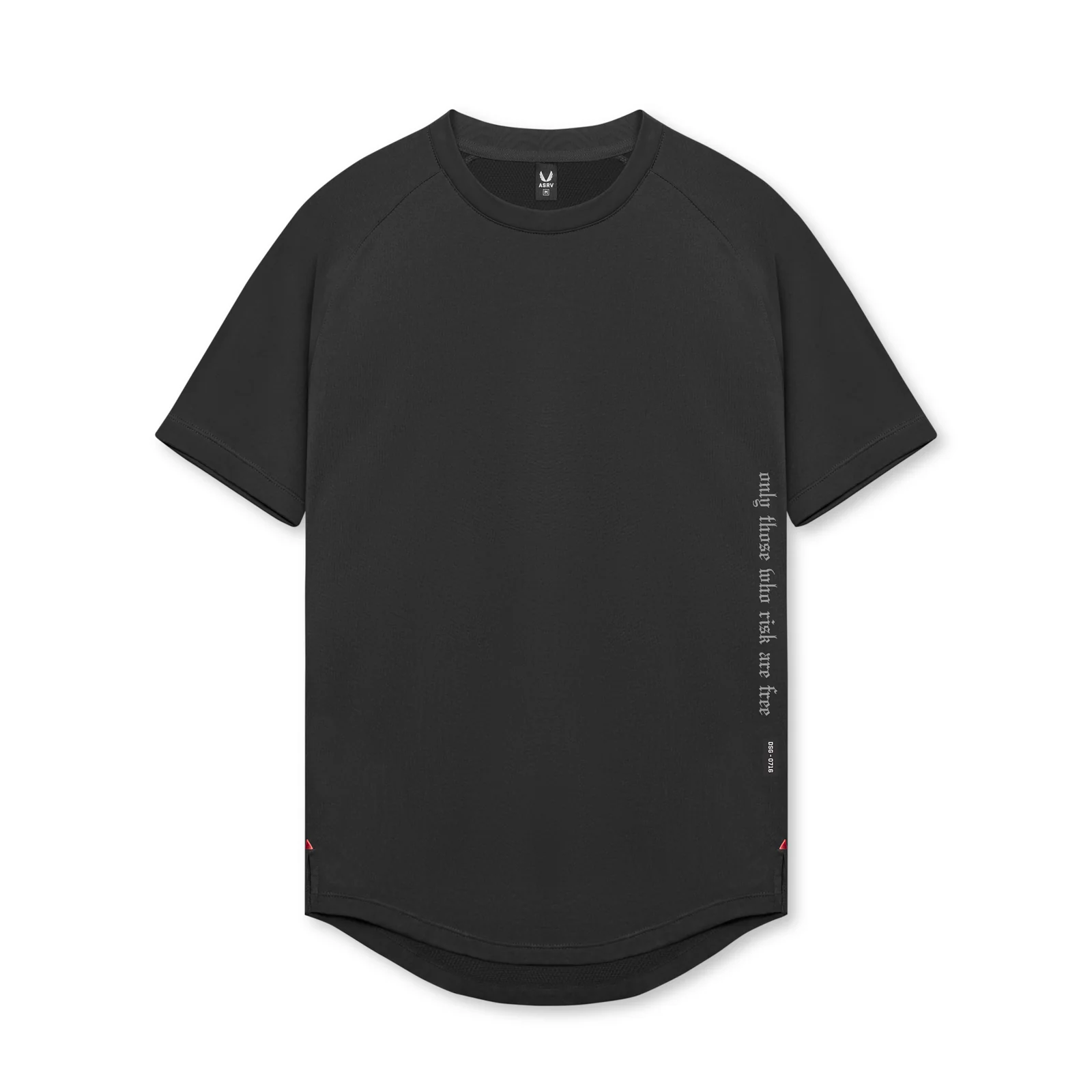 0716. Core Mesh Established Tee - Black