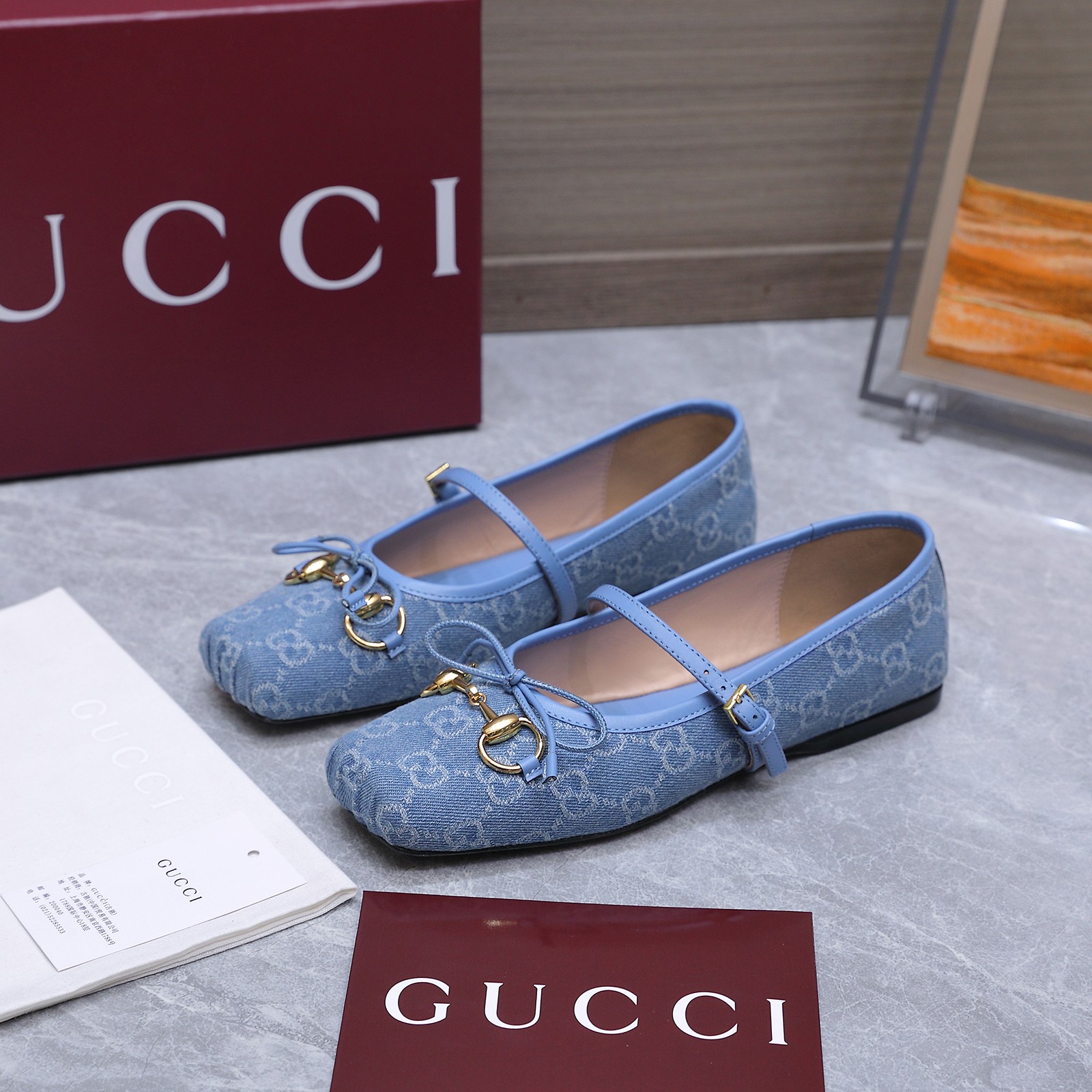 Women's Gucci Horsebit ballet flat