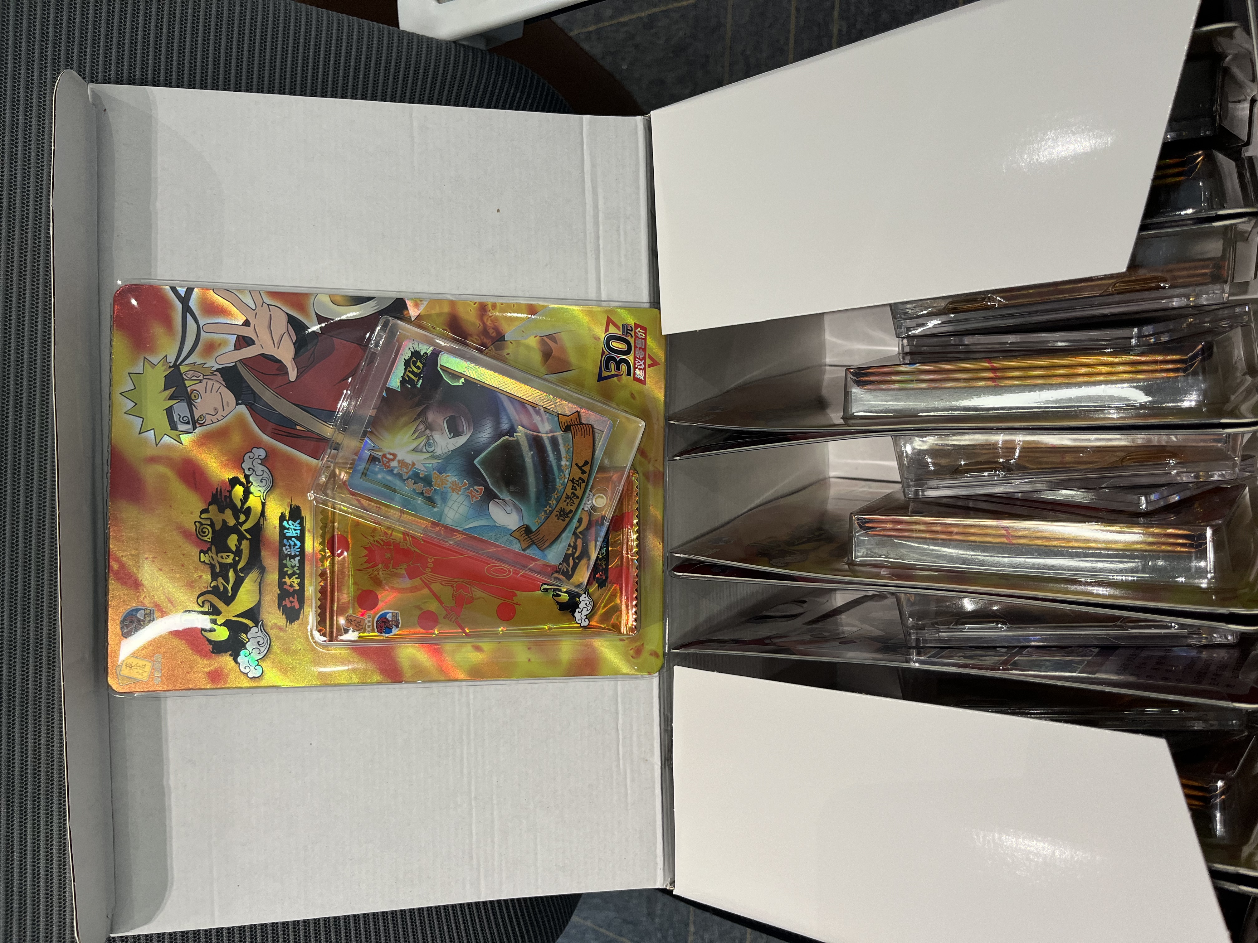 Naruto Fire Will 3D Colorful Non-Sports Collectible Trading Card for Enthusiasts