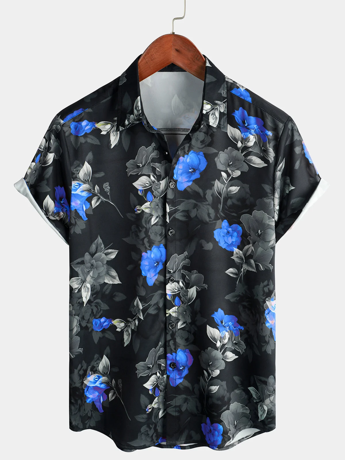 Men's Casual Beach Short Sleeve Shirt