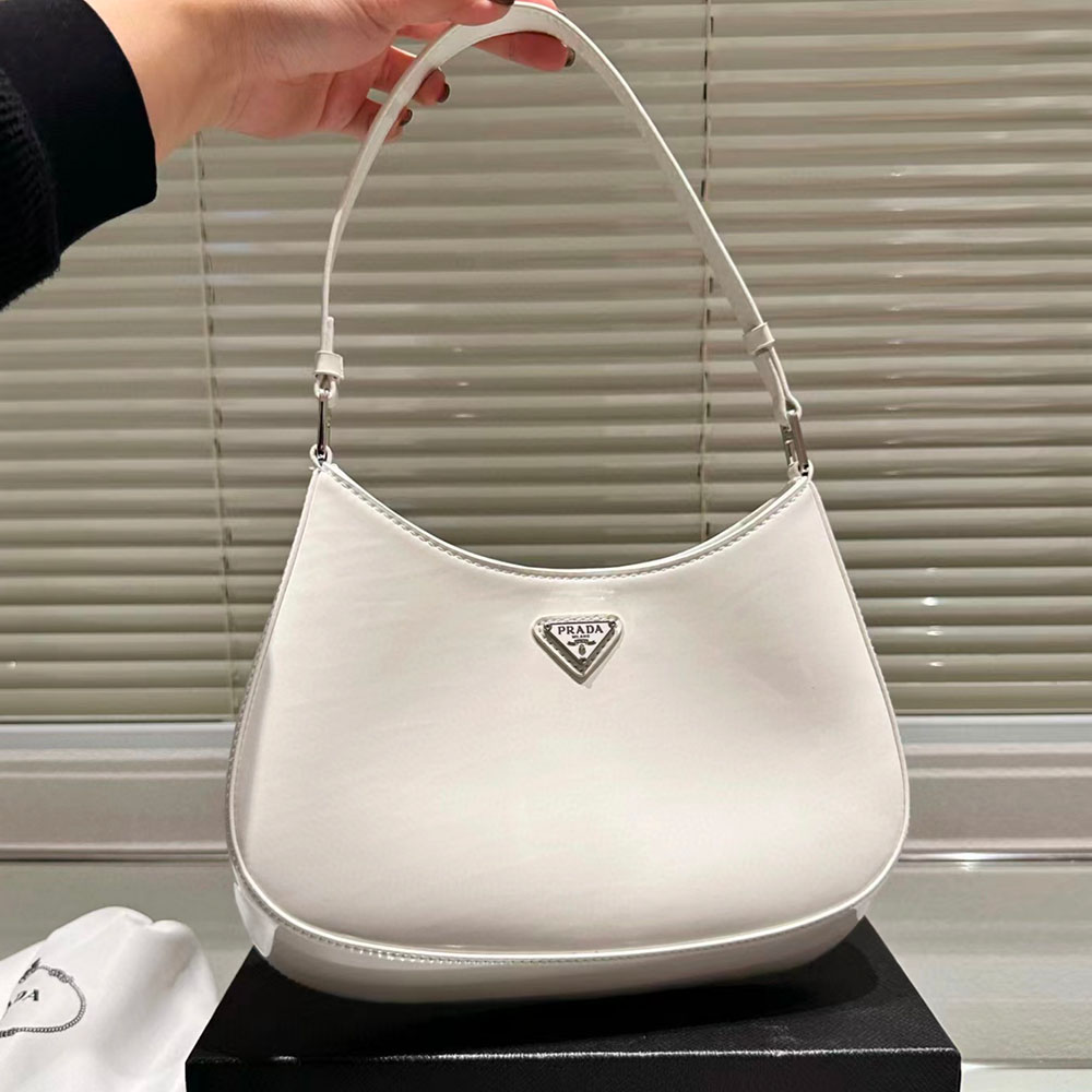 PRADA Calfskin Hobo Bag Shoulder Bag