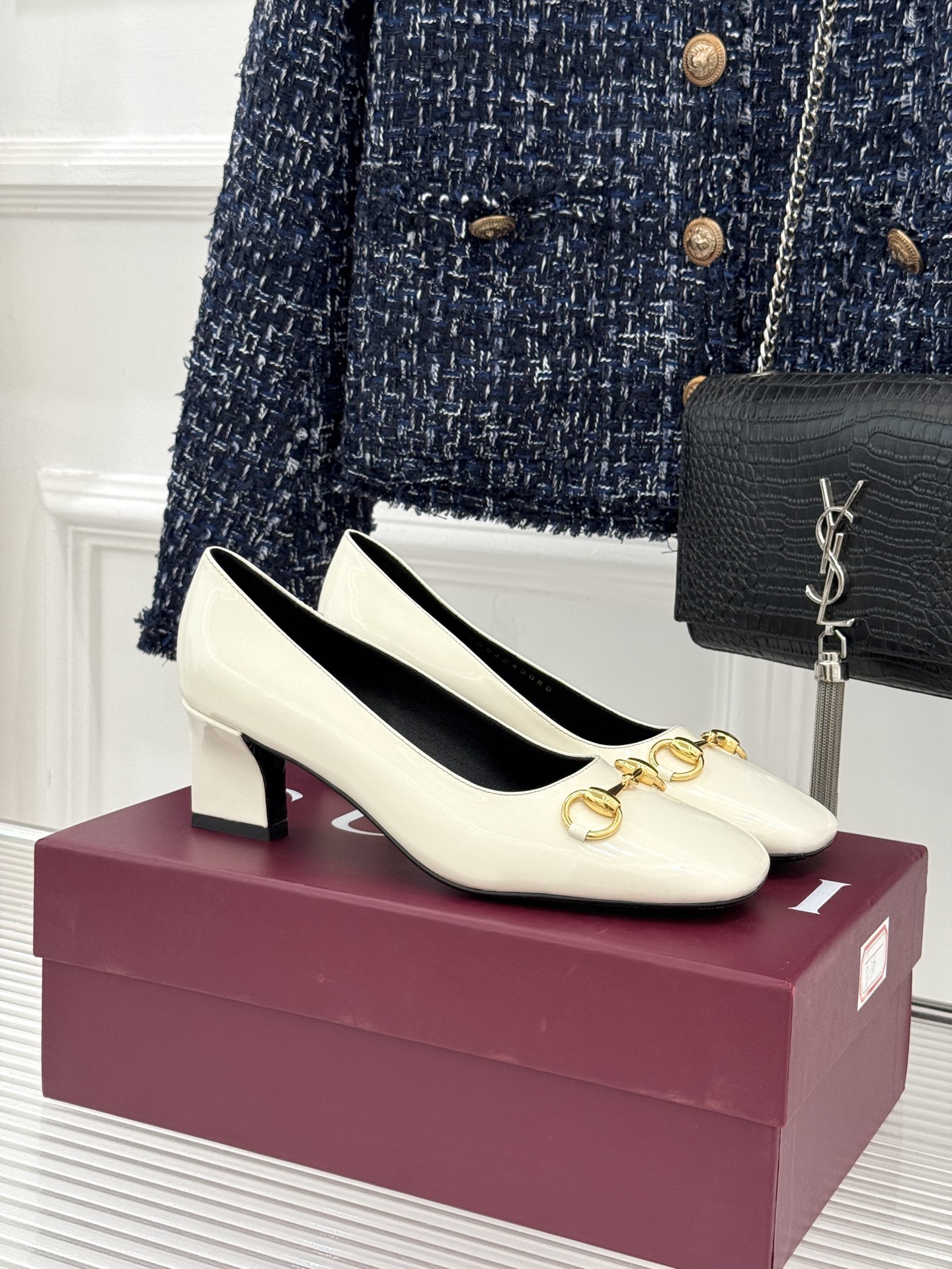 Women's Gucci Signora pump-Ivory