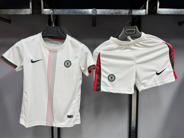 Chelsea Away Kids Suit 25/26