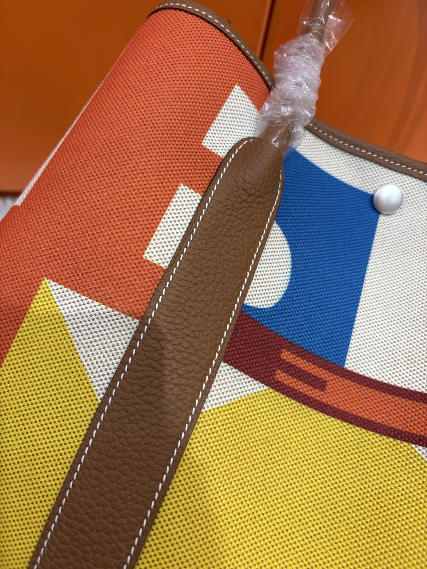 Hermes Garden Party Graffiti Handbag