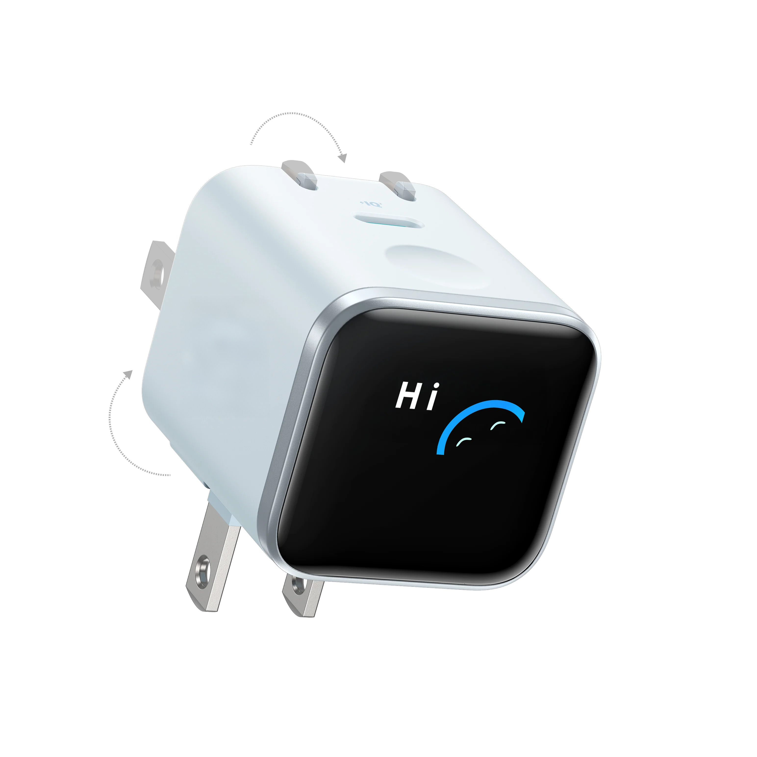Charger (45W, Smart Display, 180° Foldable)