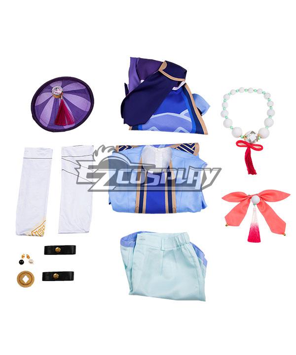 Genshin Impact Qiqi Customize Size Cosplay Costume