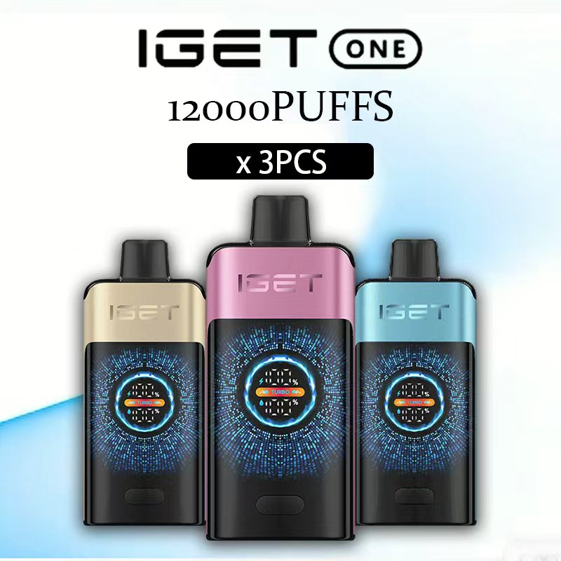 IGET ONE 12000 PUFFS 3pcs