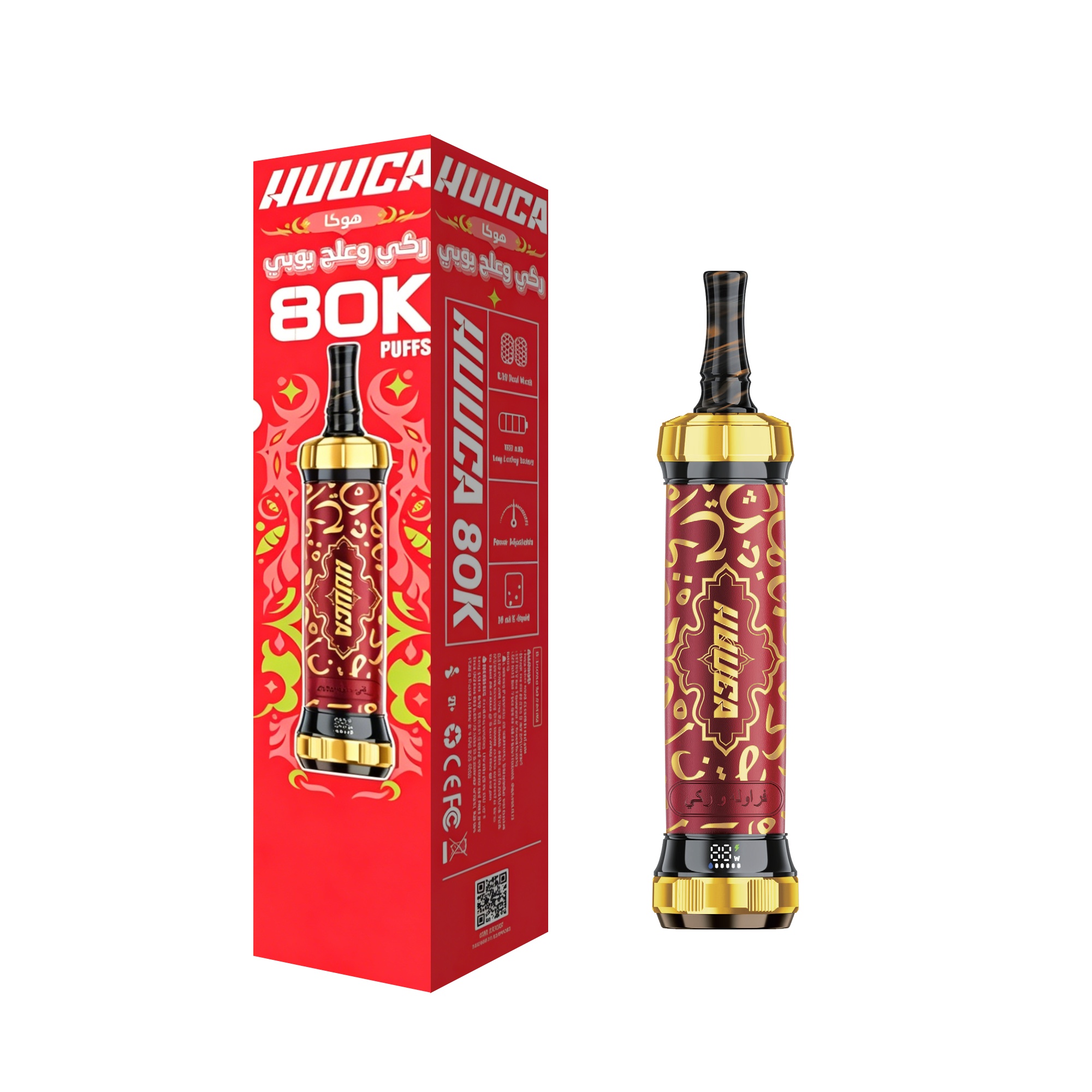 HUUCA 80K 3mg DTL Disposable Vape