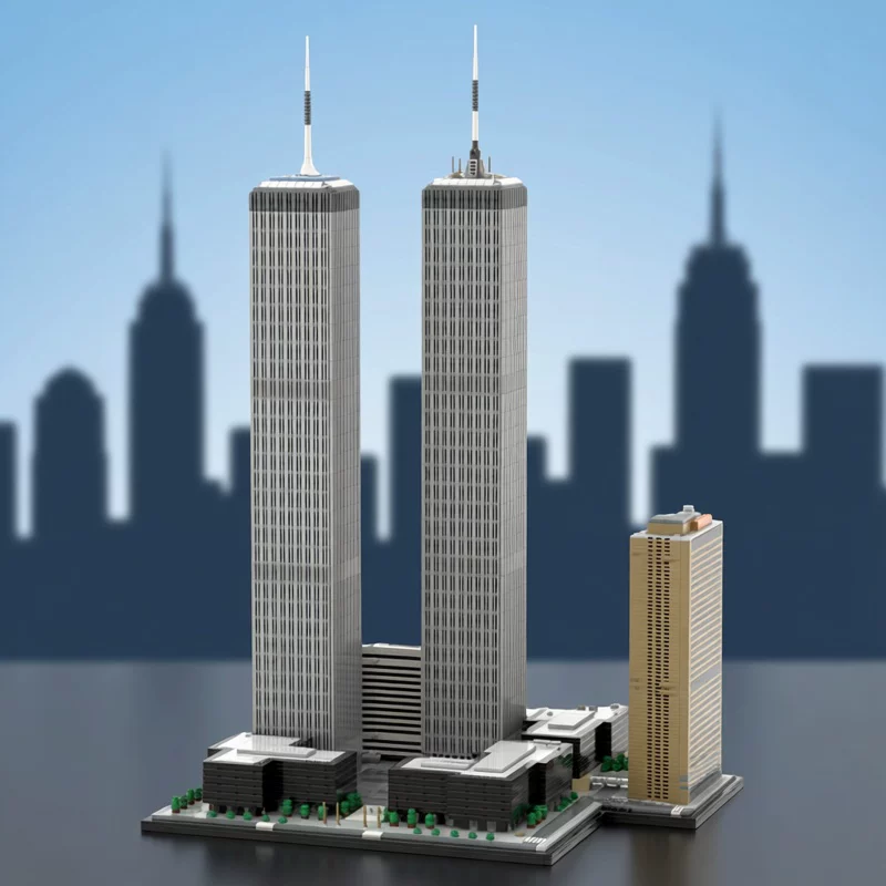 MOC 177998 - World Trade Center Complex 1:800 Scale