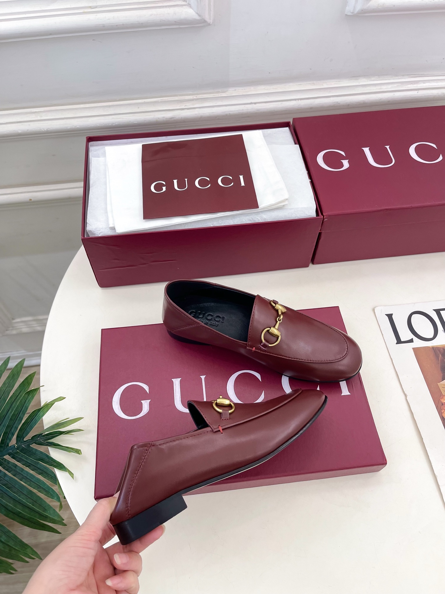 Women's Gucci loafer with Horsebit