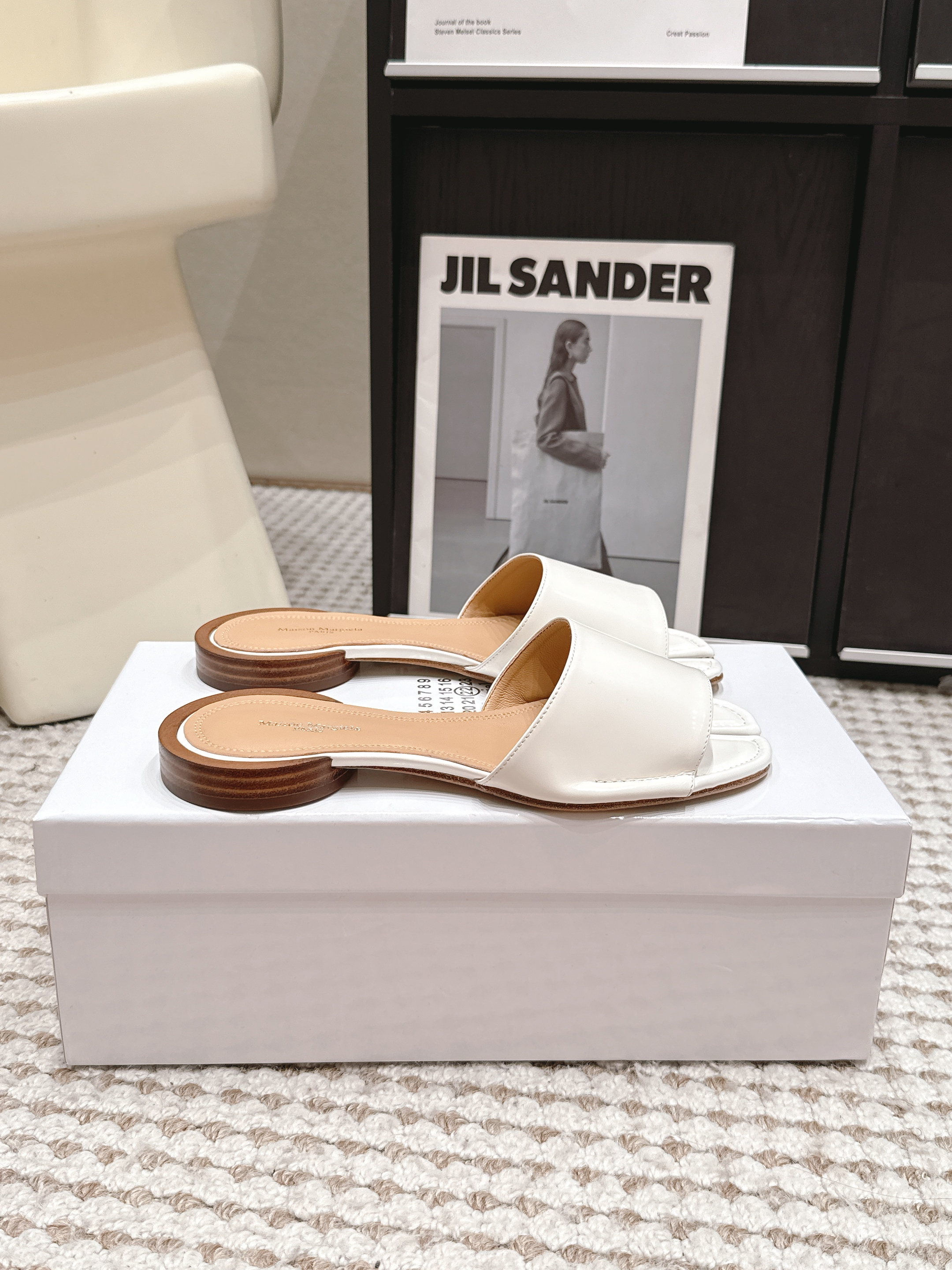 Maison Margiela Tabi Mule in Nappa leather