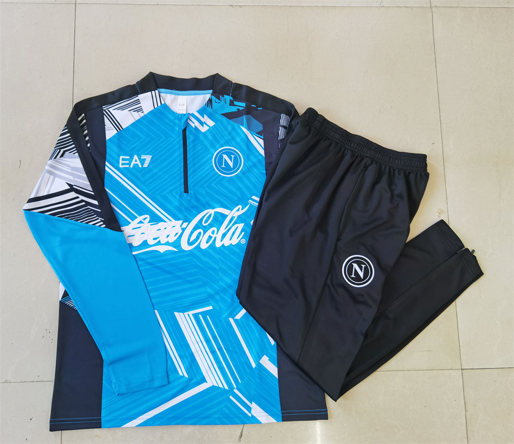 Napoli Kids Training Suit 24/25 | Soc Jersey - Premium Football Jersey