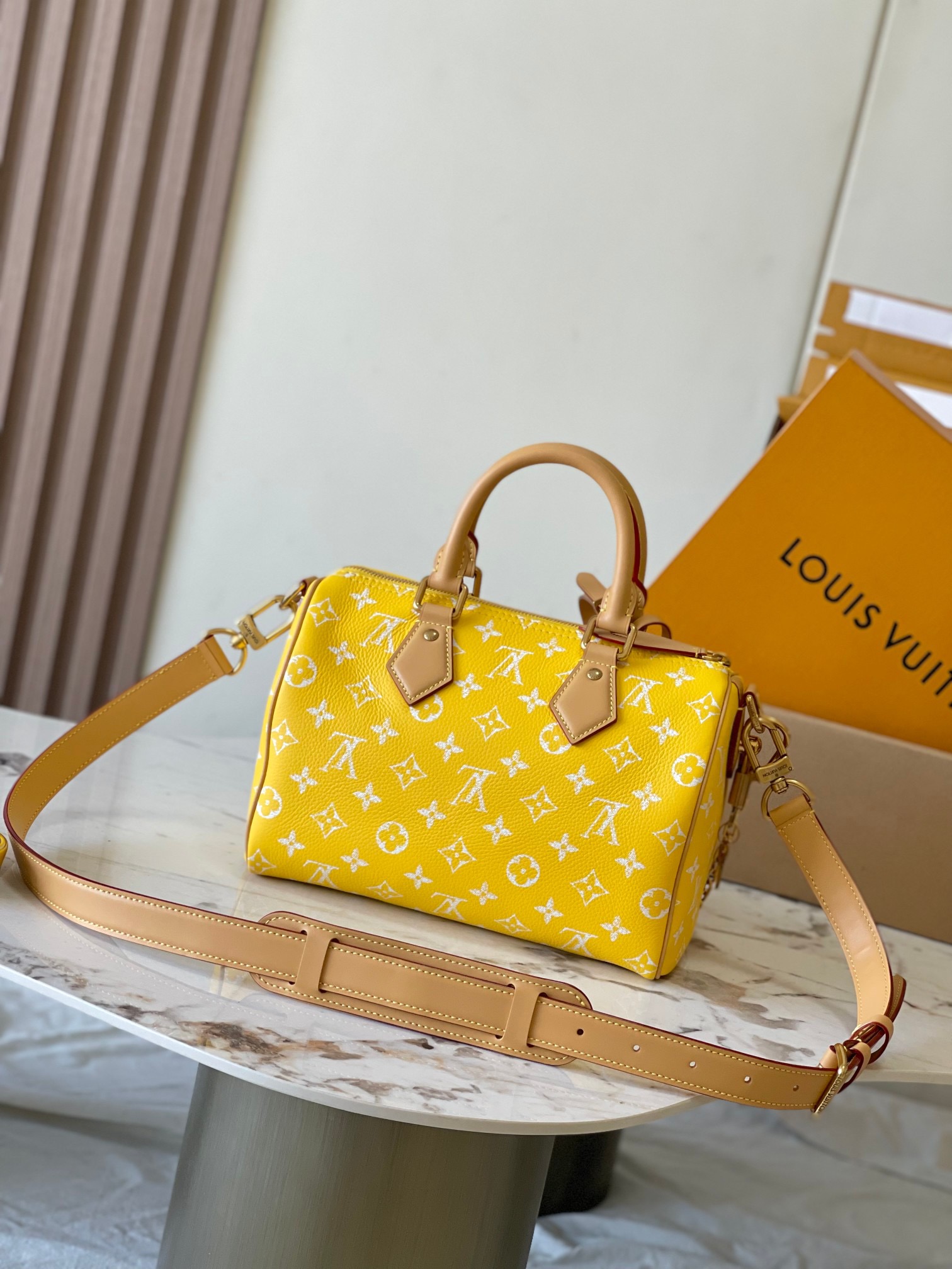 Louis Vuitton Bags autumn-winter yellow handbag