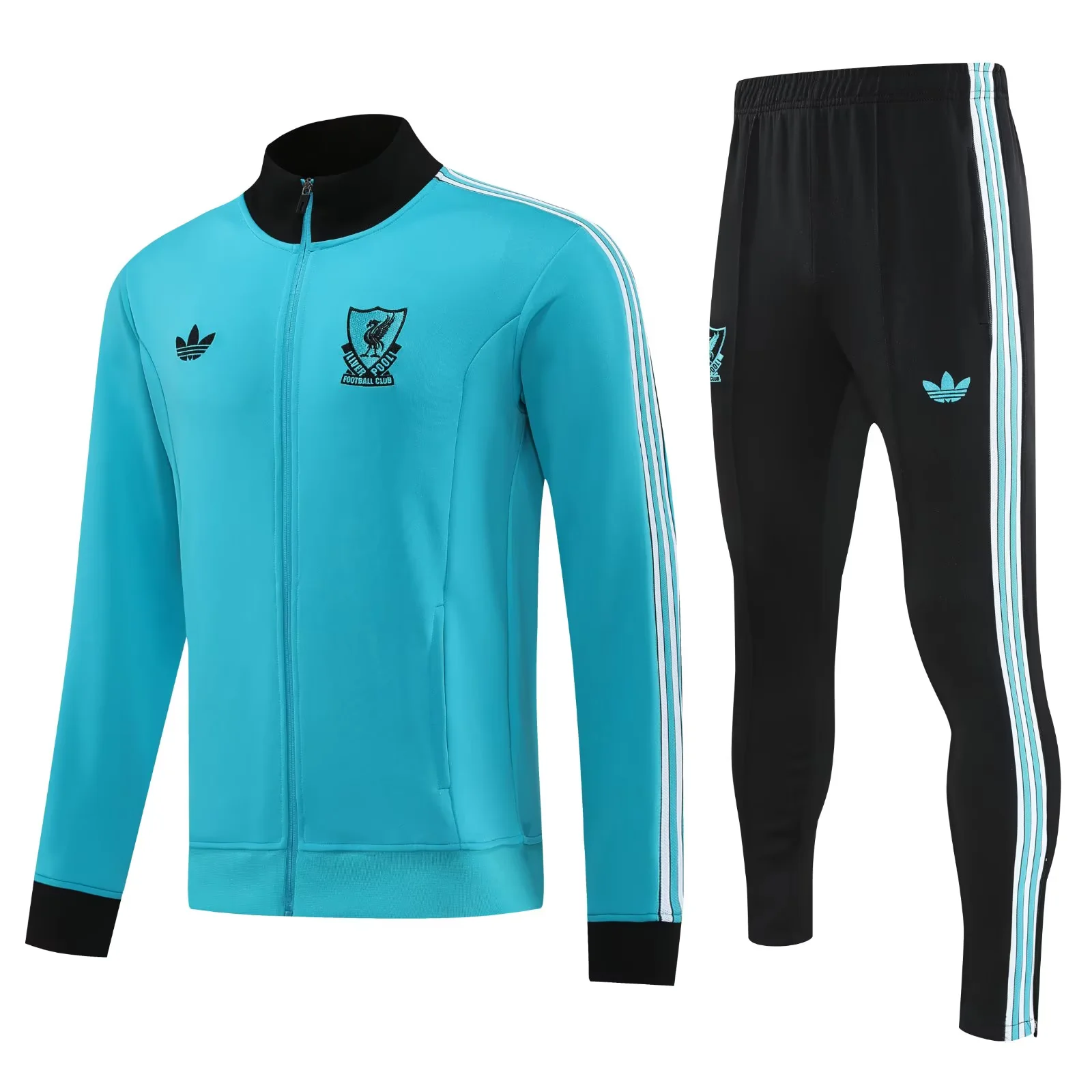 2526 LVP Full Zipper Training Suit Green